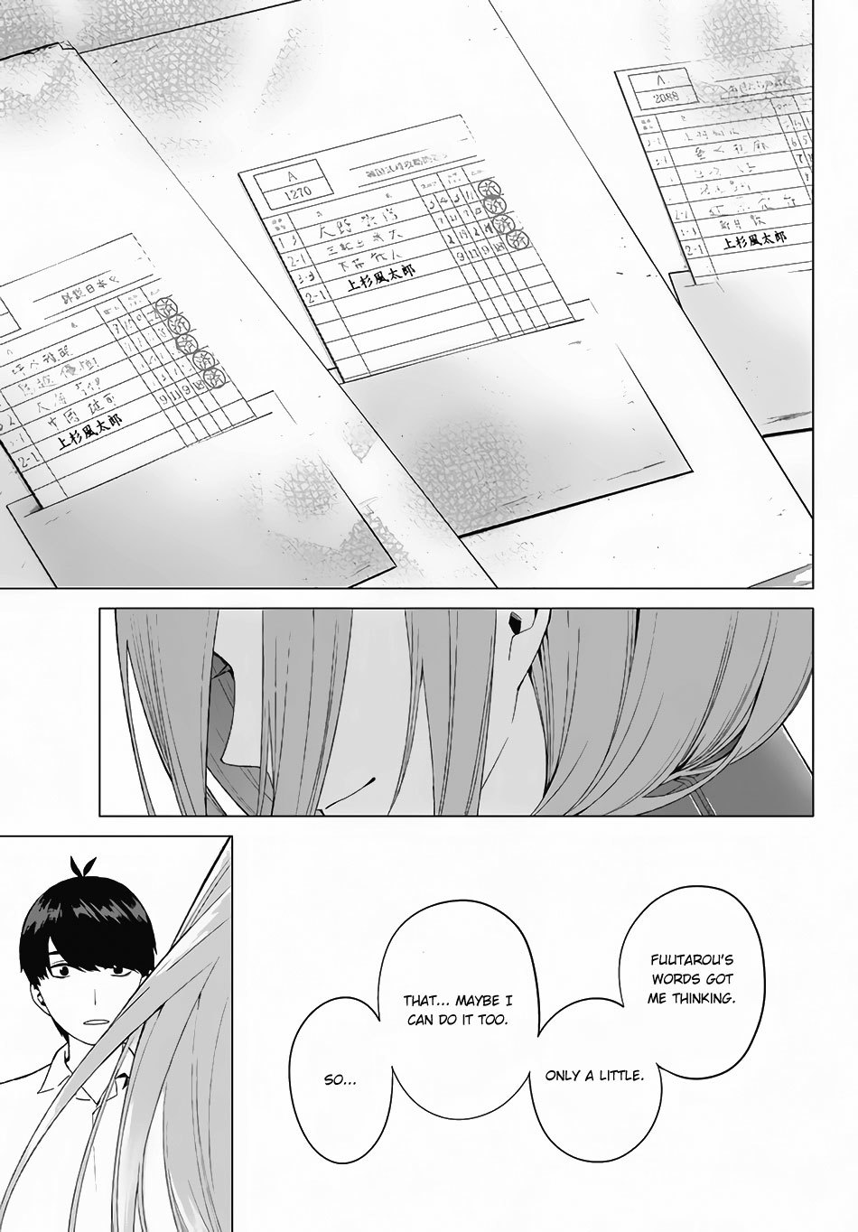 Go-Toubun no Hanayome Chapter 4 page 28 - Chapter 4: 100-Point Sum