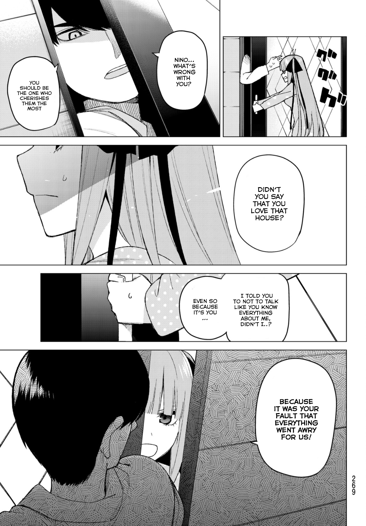 Go-Toubun no Hanayome Chapter 40 page 12 - Chapter 40: Seven Goodbyes ②