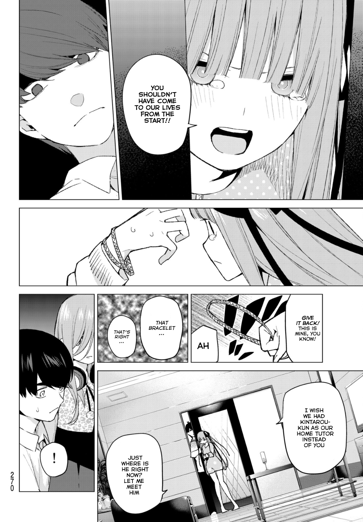 Go-Toubun no Hanayome Chapter 40 page 13 - Chapter 40: Seven Goodbyes ②