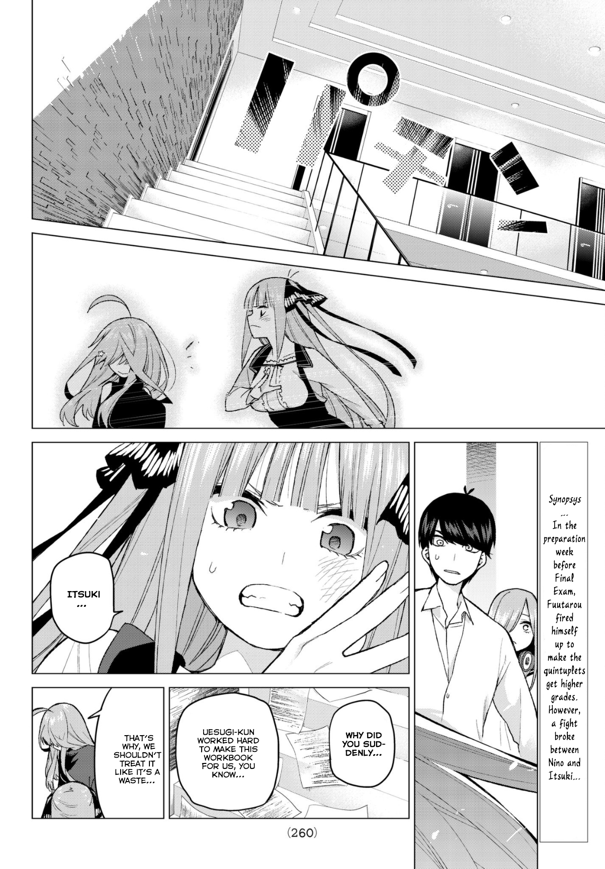 Go-Toubun no Hanayome Chapter 40 page 3 - Chapter 40: Seven Goodbyes ②