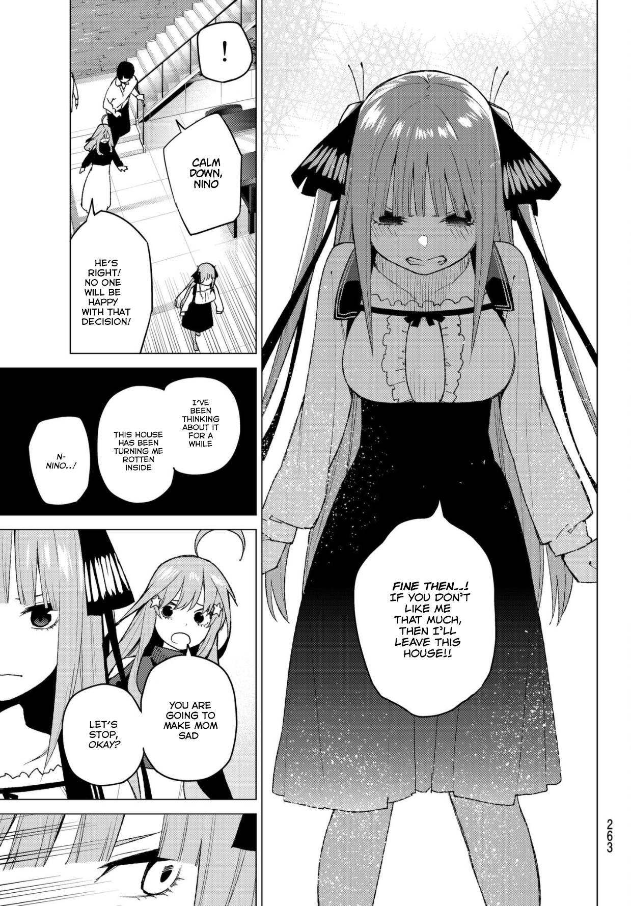 Go-Toubun no Hanayome Chapter 40 page 6 - Chapter 40: Seven Goodbyes ②