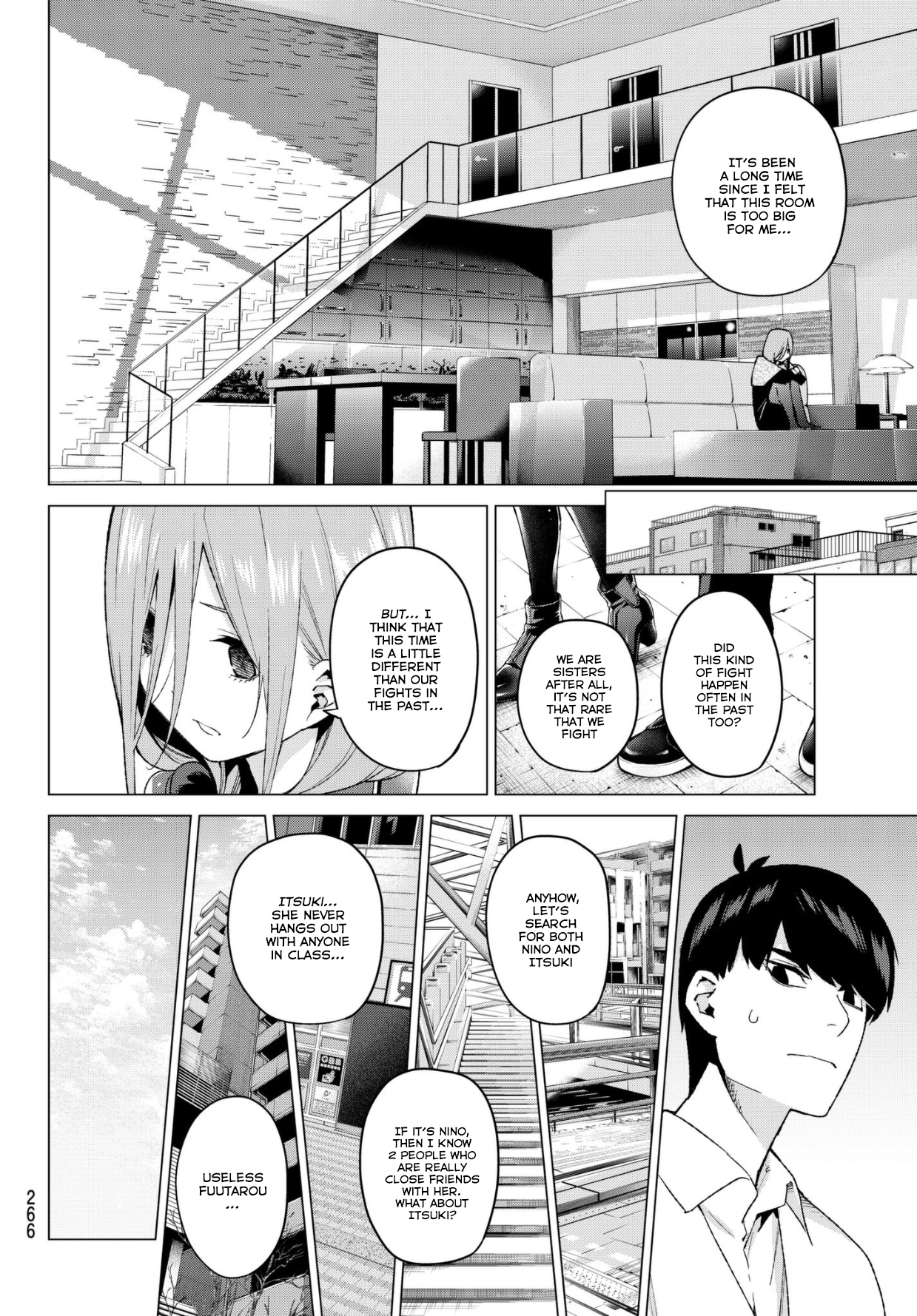 Go-Toubun no Hanayome Chapter 40 page 9 - Chapter 40: Seven Goodbyes ②