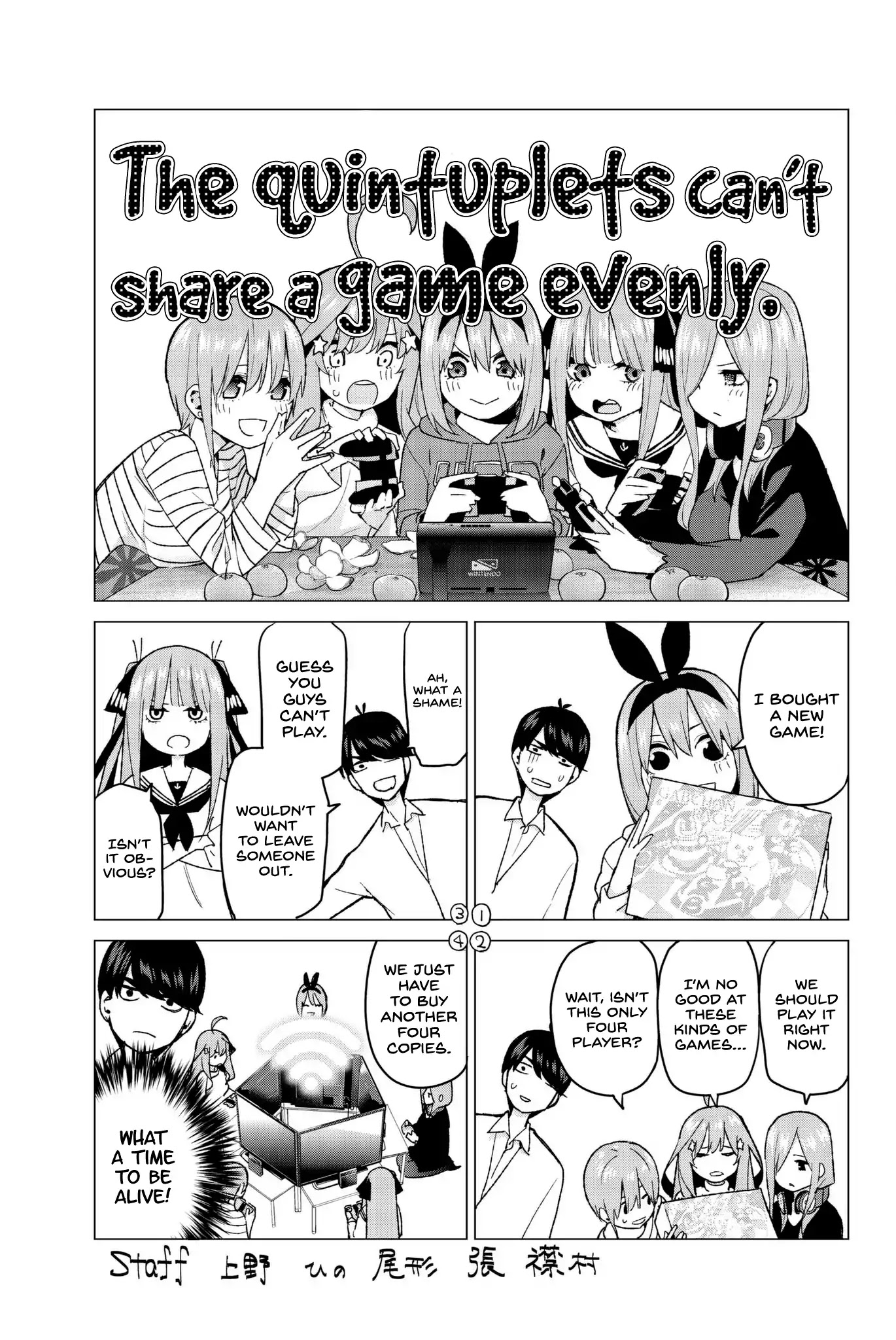 Go-Toubun no Hanayome Chapter 41.5 page 10 - Chapter 41.5: Vol 5 Extras