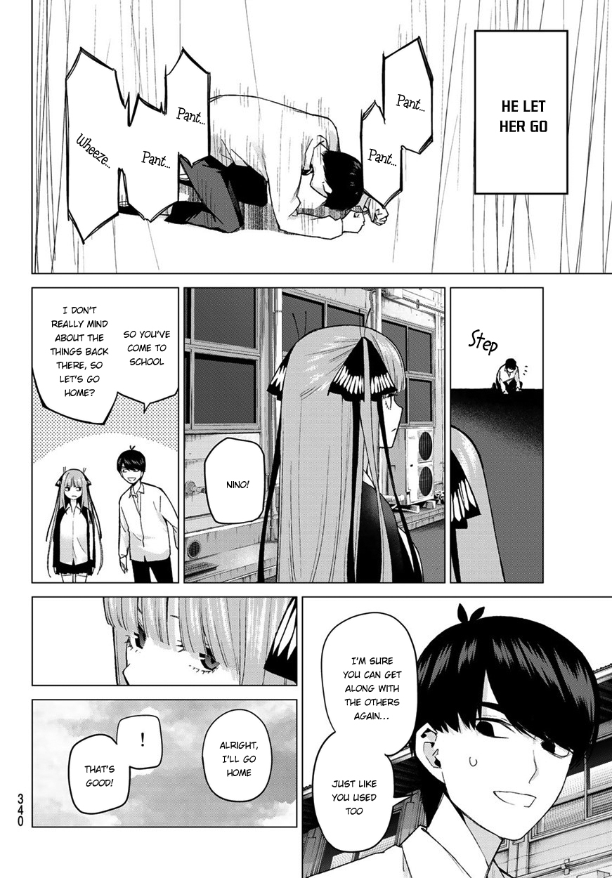 Go-Toubun no Hanayome Chapter 41 page 11 - Chapter 41: Seven Goodbyes ③