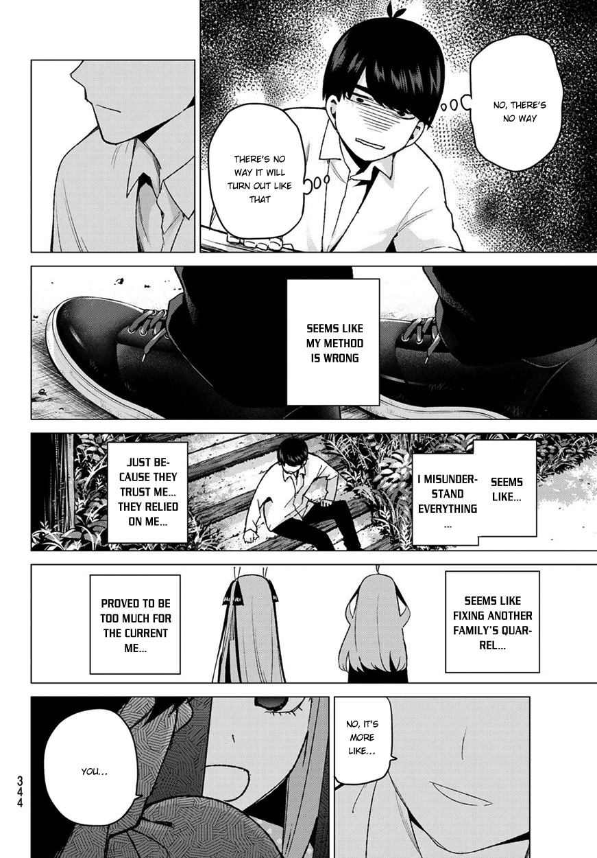 Go-Toubun no Hanayome Chapter 41 page 15 - Chapter 41: Seven Goodbyes ③