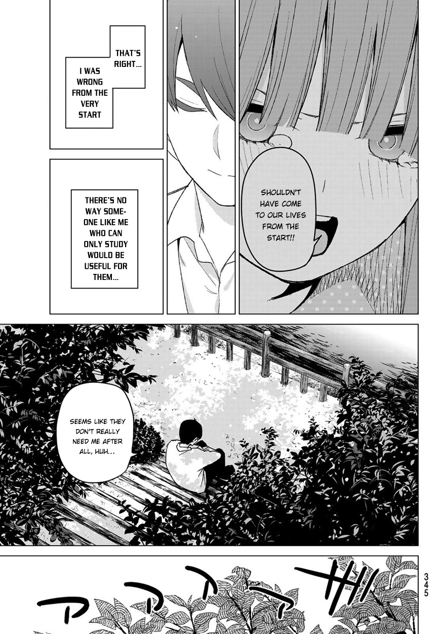 Go-Toubun no Hanayome Chapter 41 page 16 - Chapter 41: Seven Goodbyes ③