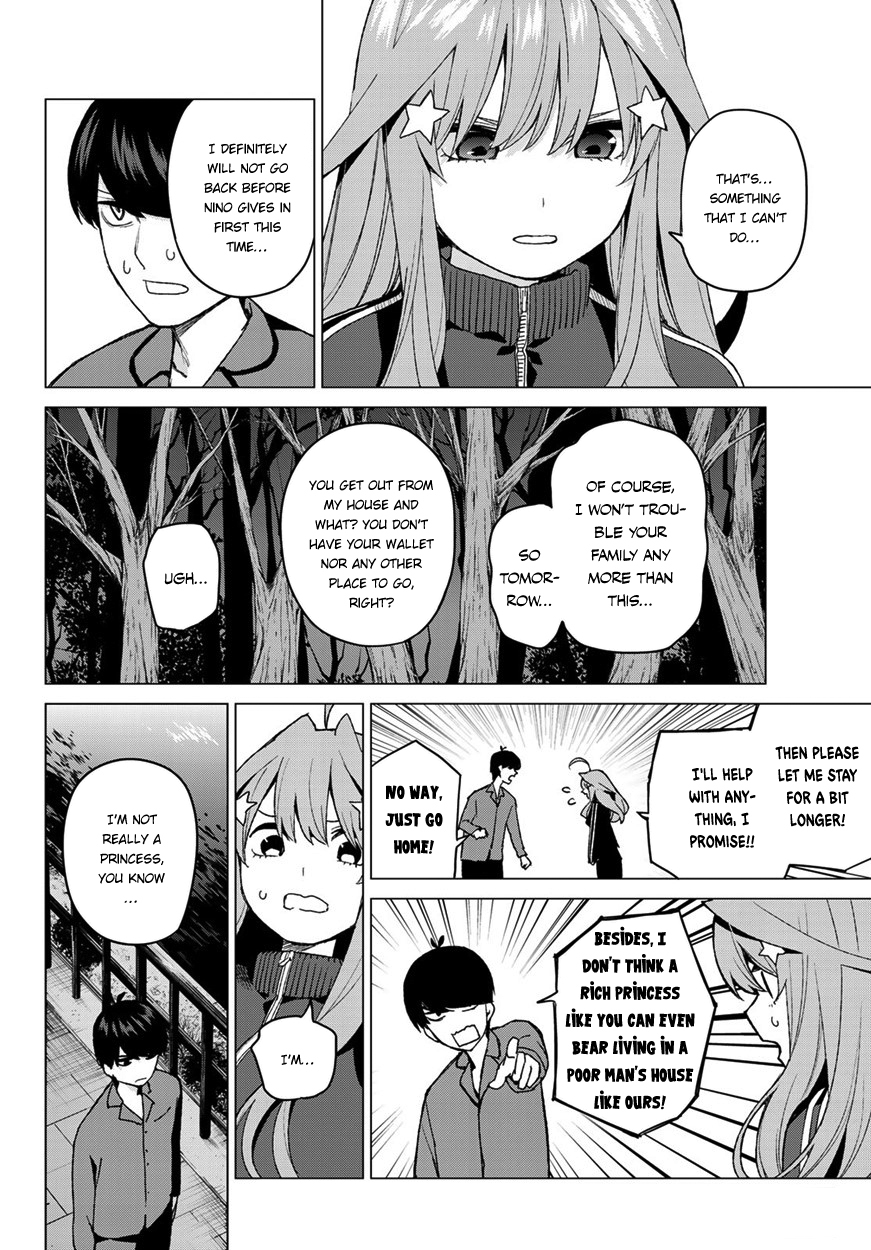 Go-Toubun no Hanayome Chapter 41 page 3 - Chapter 41: Seven Goodbyes ③