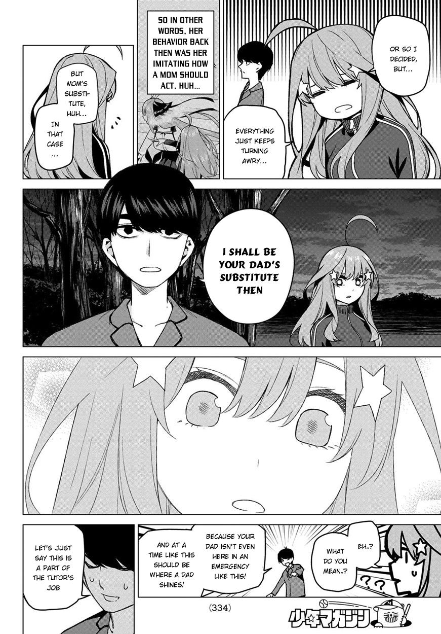 Go-Toubun no Hanayome Chapter 41 page 5 - Chapter 41: Seven Goodbyes ③