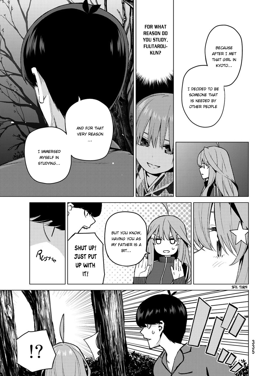 Go-Toubun no Hanayome Chapter 41 page 6 - Chapter 41: Seven Goodbyes ③