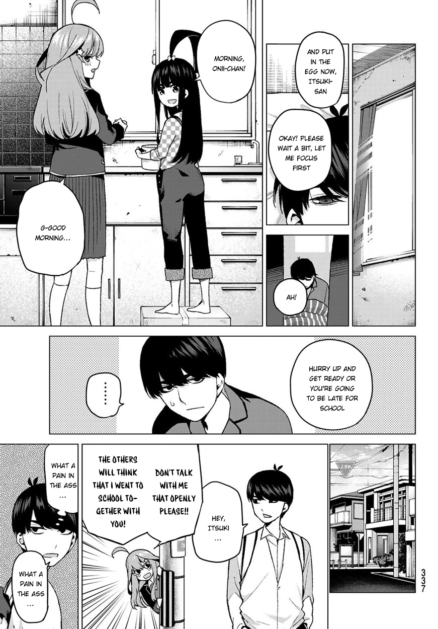 Go-Toubun no Hanayome Chapter 41 page 8 - Chapter 41: Seven Goodbyes ③