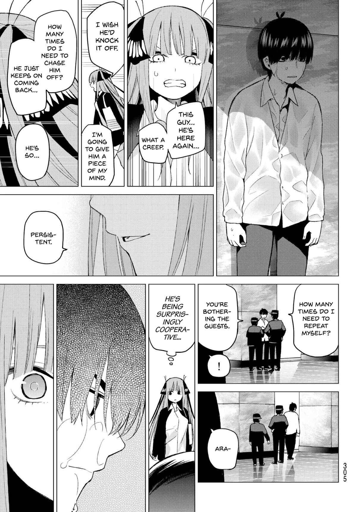 Go-Toubun no Hanayome Chapter 42 page 18 - Chapter 42: Seven Goodbyes ④