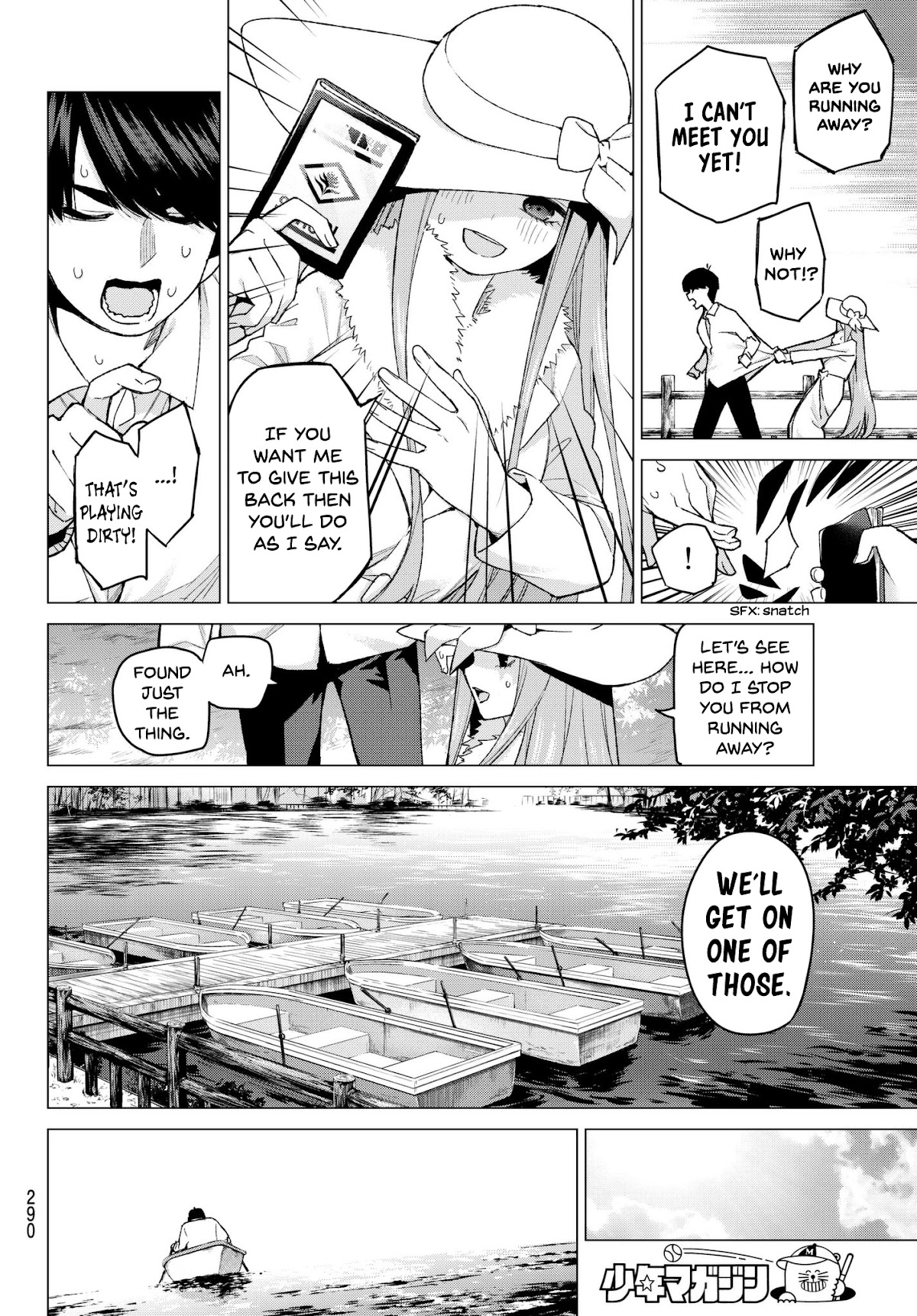 Go-Toubun no Hanayome Chapter 42 page 4 - Chapter 42: Seven Goodbyes ④