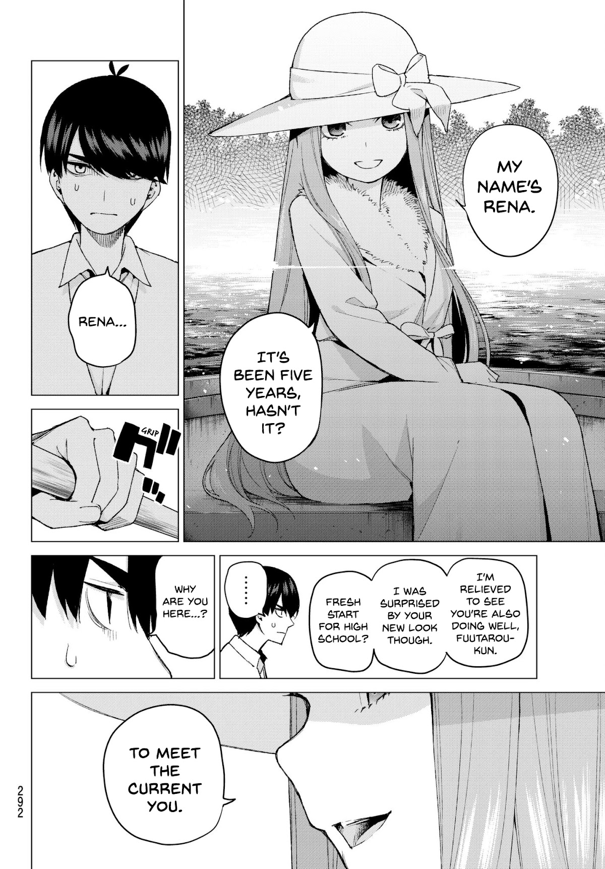 Go-Toubun no Hanayome Chapter 42 page 6 - Chapter 42: Seven Goodbyes ④