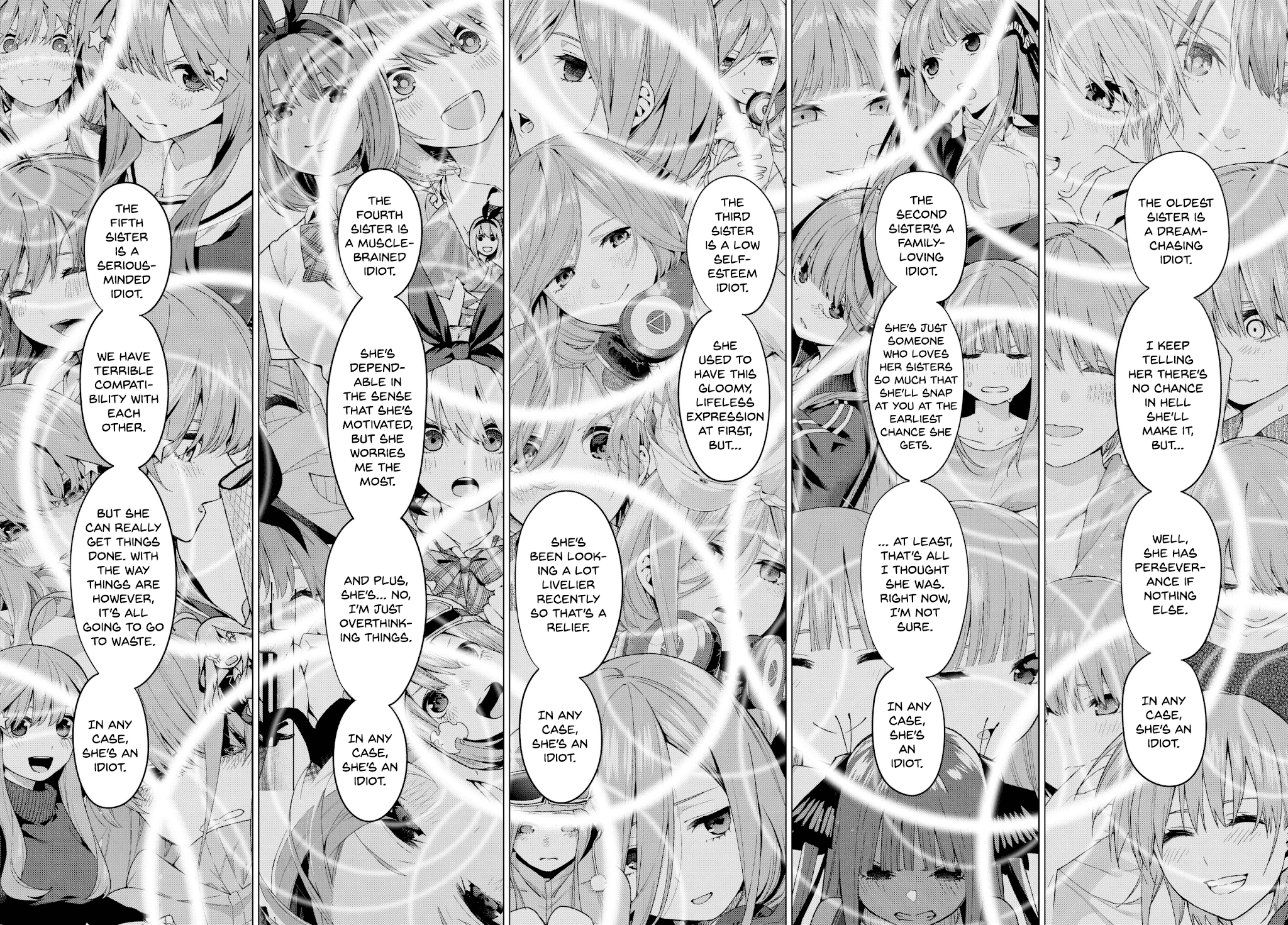 Go-Toubun no Hanayome Chapter 42 page 8 - Chapter 42: Seven Goodbyes ④