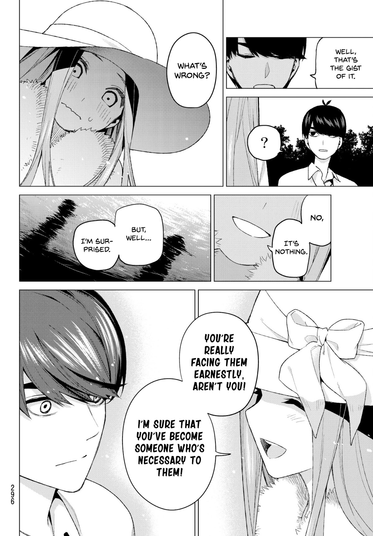 Go-Toubun no Hanayome Chapter 42 page 9 - Chapter 42: Seven Goodbyes ④