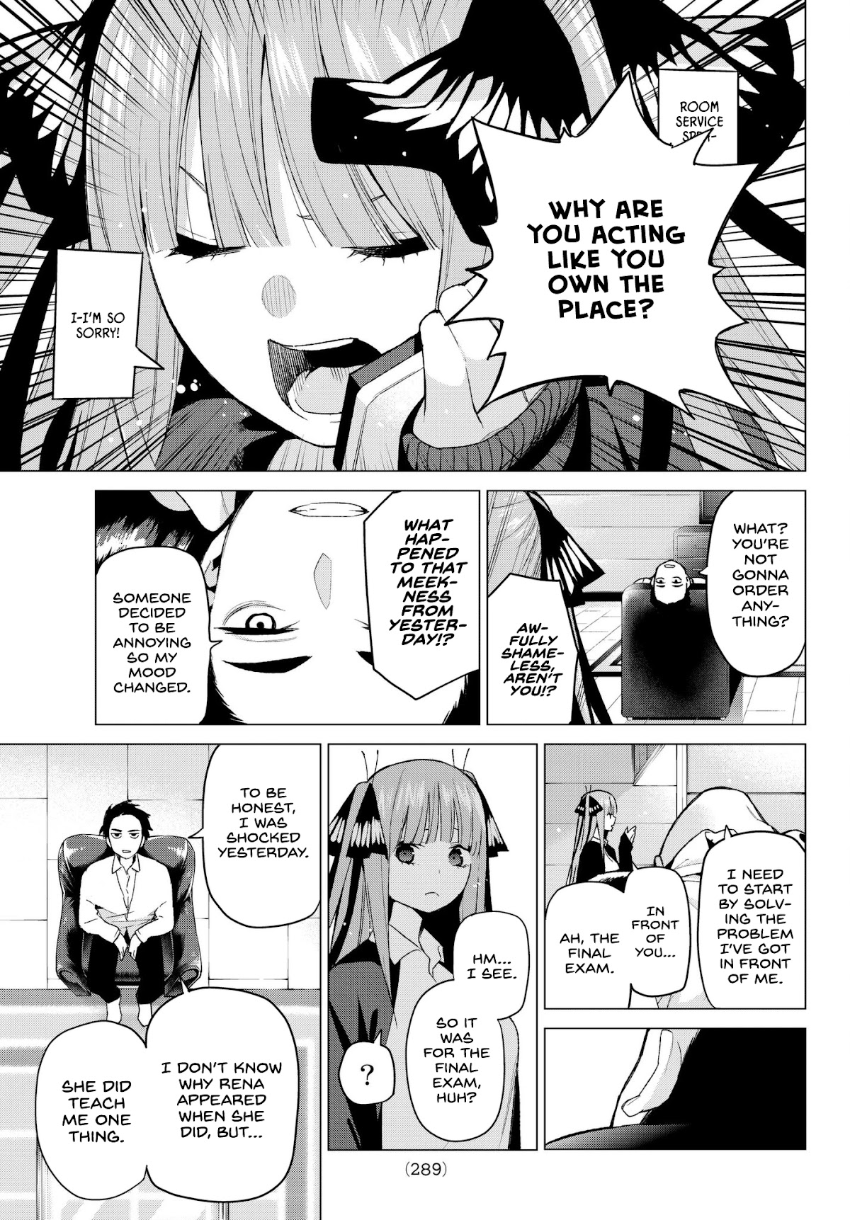 Go-Toubun no Hanayome Chapter 43 page 14 - Chapter 43: Seven Goodbyes ⑤