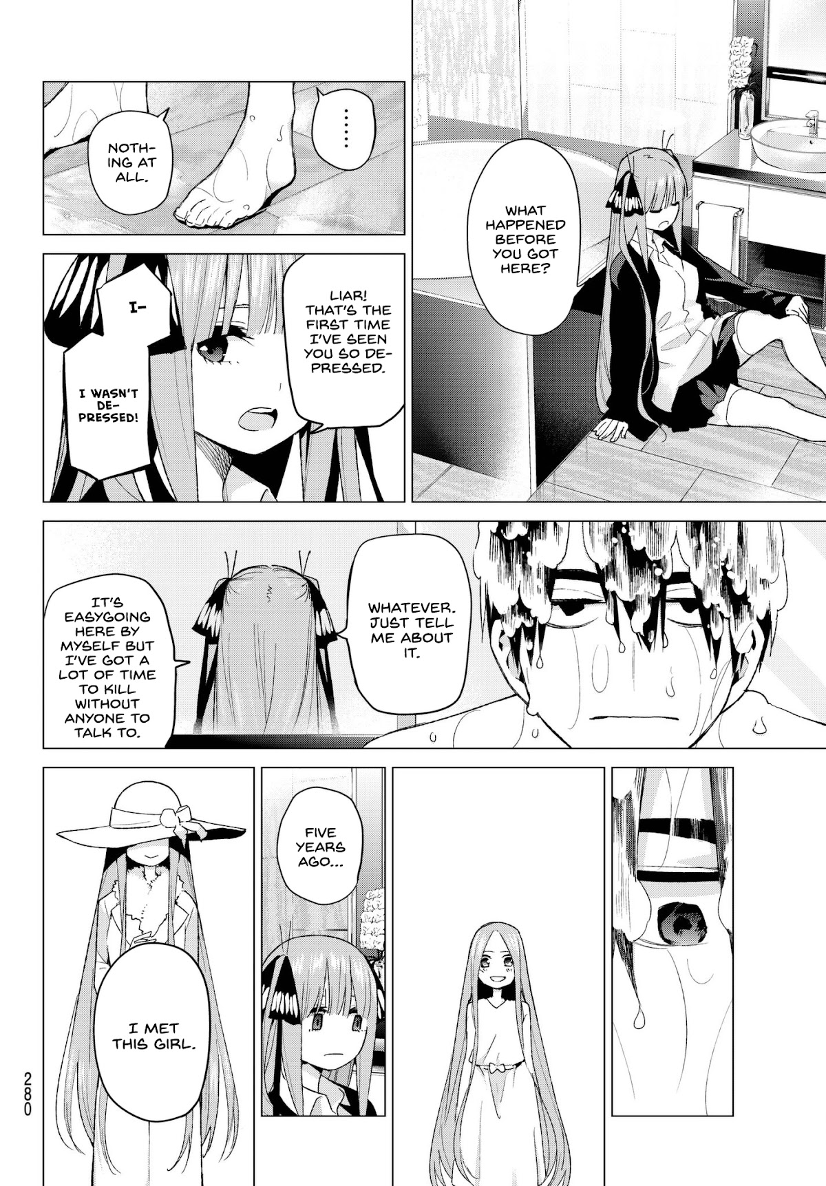 Go-Toubun no Hanayome Chapter 43 page 5 - Chapter 43: Seven Goodbyes ⑤