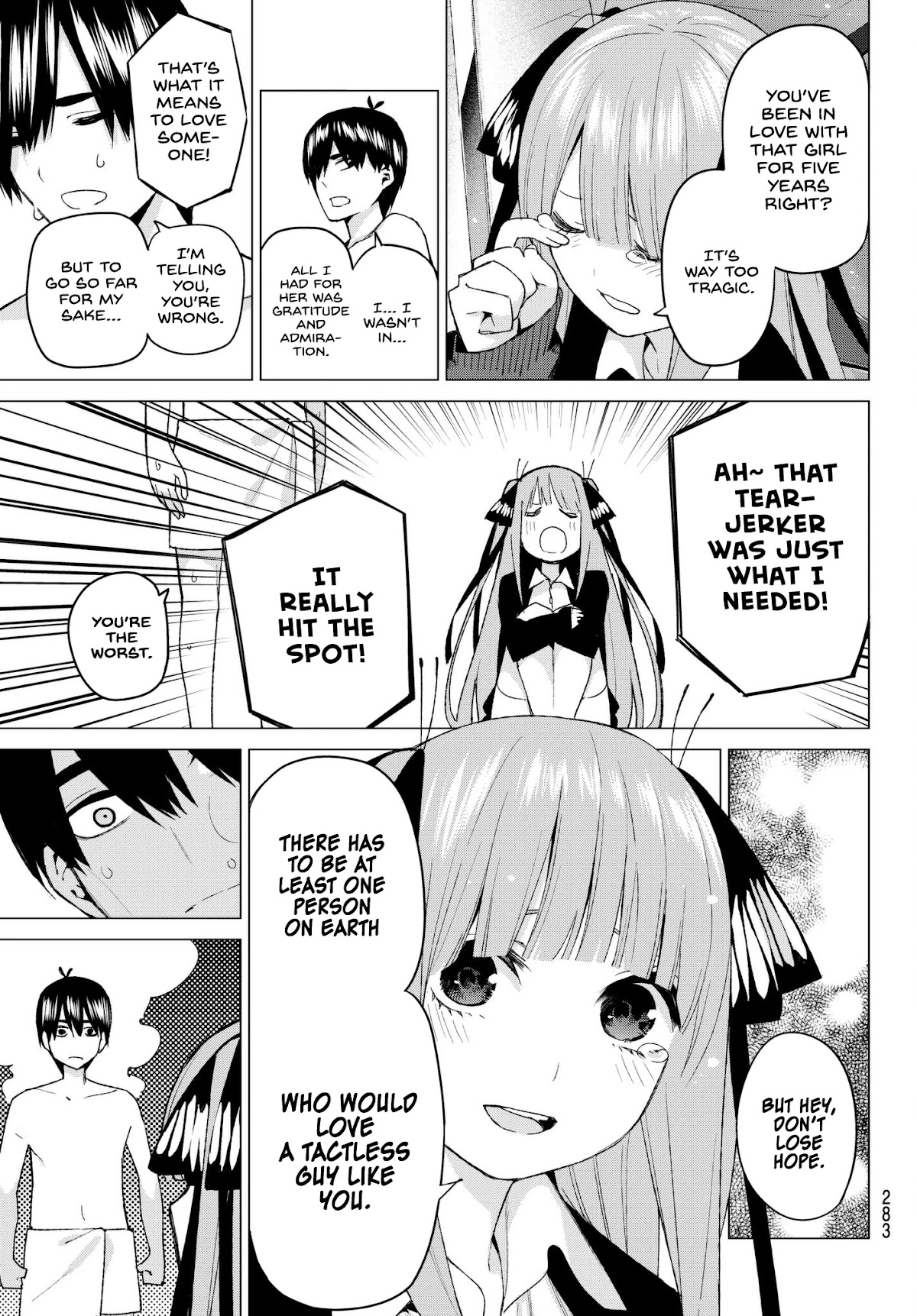 Go-Toubun no Hanayome Chapter 43 page 8 - Chapter 43: Seven Goodbyes ⑤