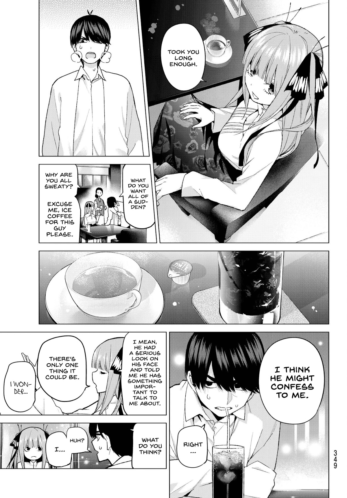 Go-Toubun no Hanayome Chapter 44 page 12 - Chapter 44: Seven Goodbyes ⑥