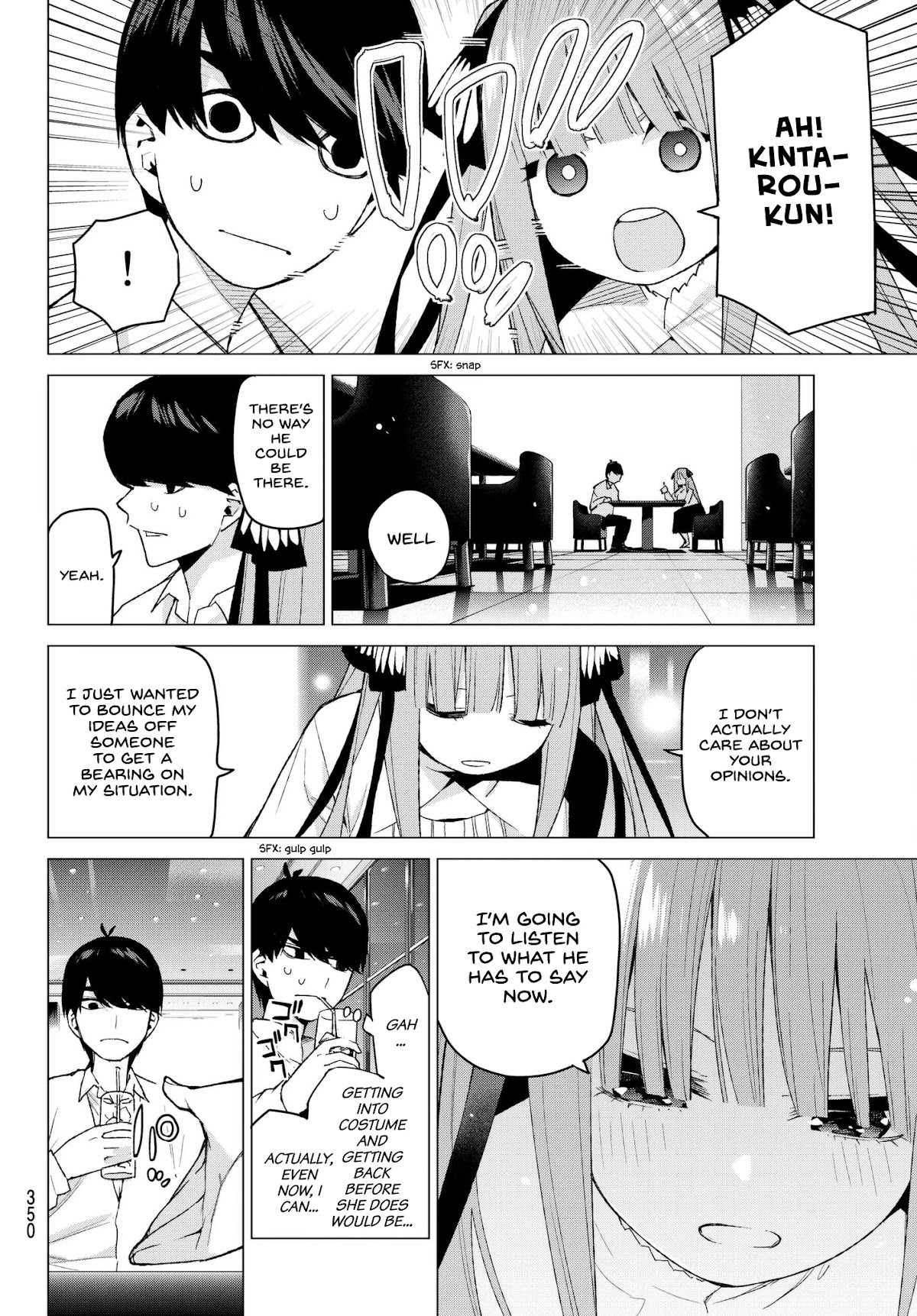 Go-Toubun no Hanayome Chapter 44 page 13 - Chapter 44: Seven Goodbyes ⑥