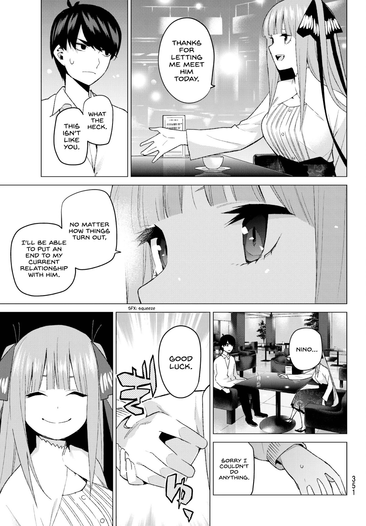 Go-Toubun no Hanayome Chapter 44 page 14 - Chapter 44: Seven Goodbyes ⑥
