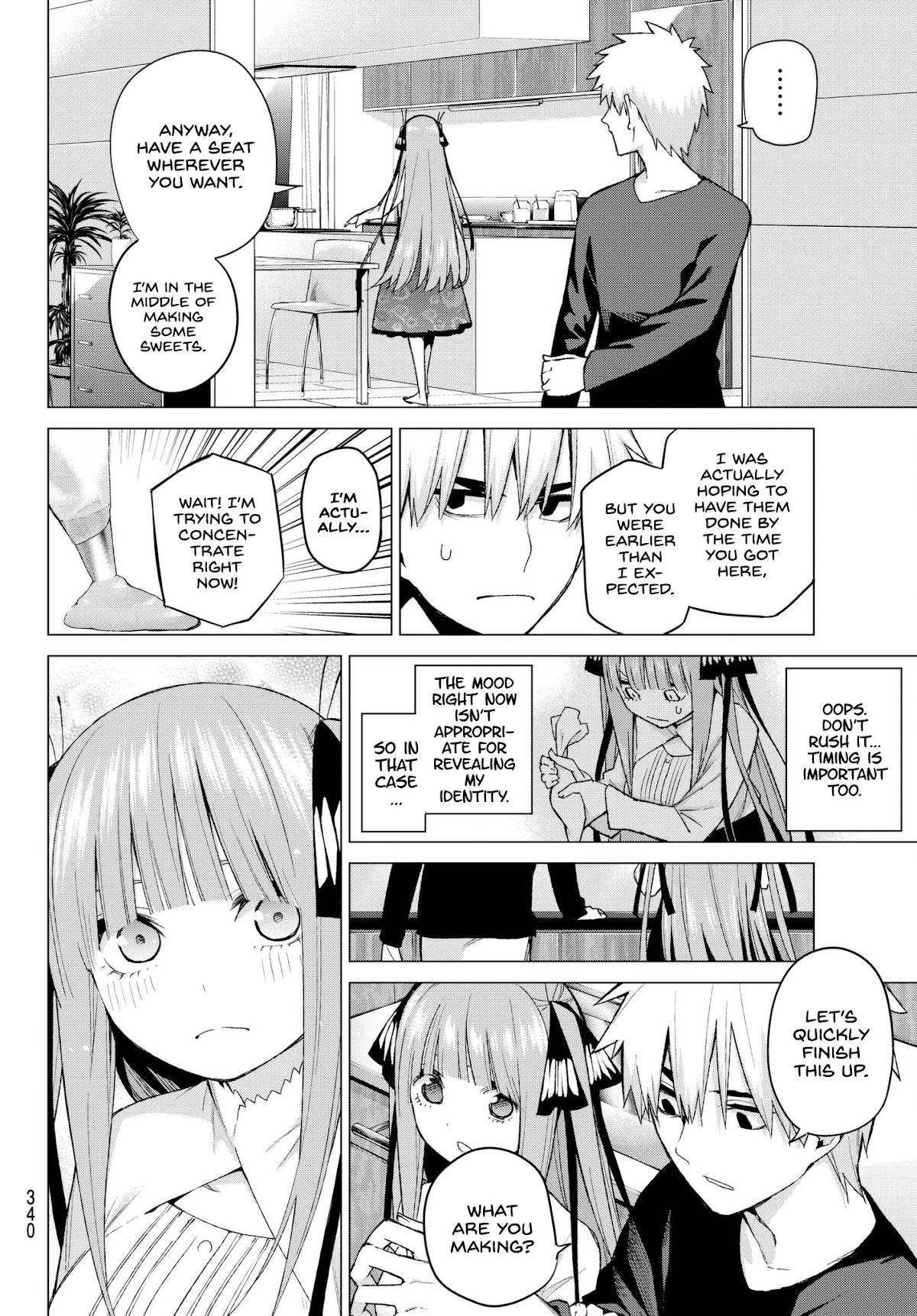 Go-Toubun no Hanayome Chapter 44 page 4 - Chapter 44: Seven Goodbyes ⑥