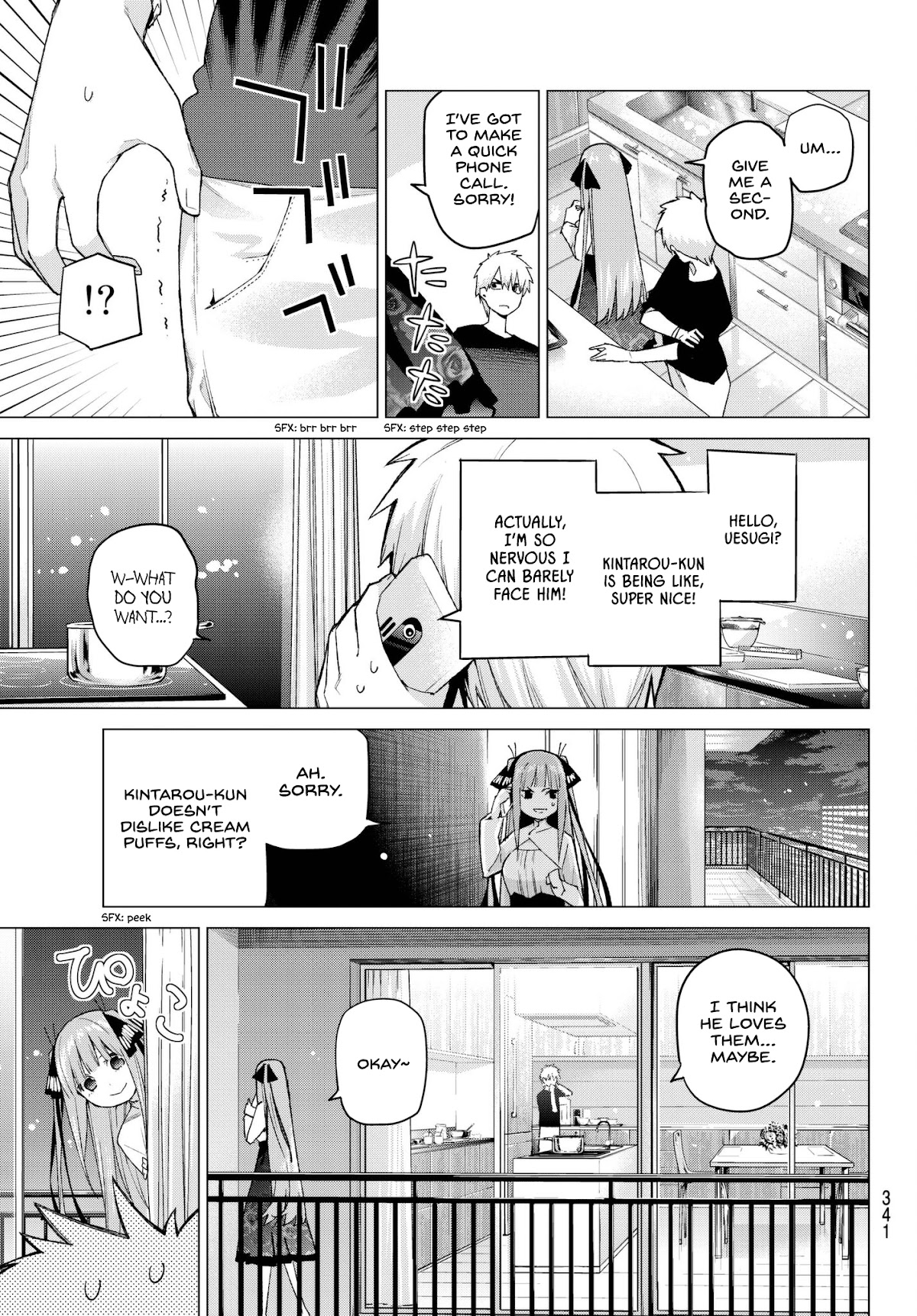 Go-Toubun no Hanayome Chapter 44 page 5 - Chapter 44: Seven Goodbyes ⑥
