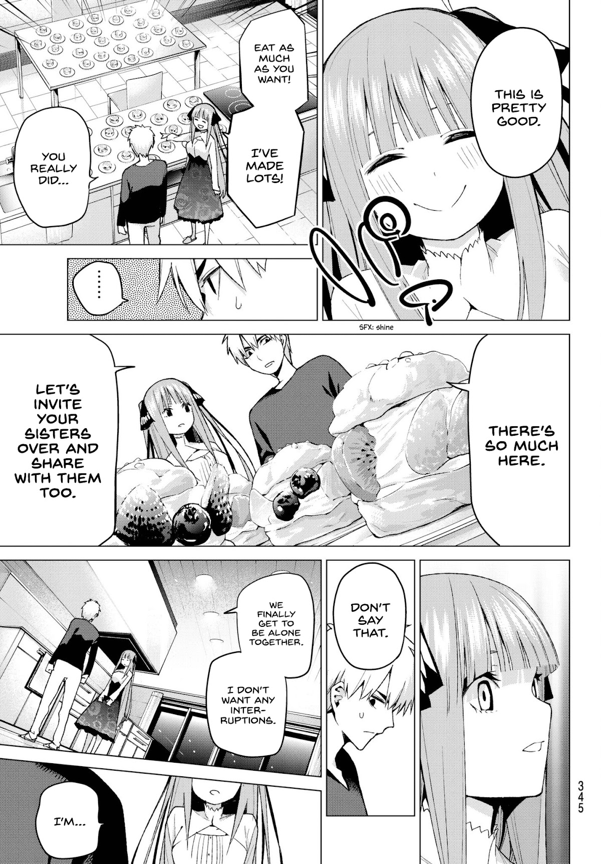 Go-Toubun no Hanayome Chapter 44 page 9 - Chapter 44: Seven Goodbyes ⑥