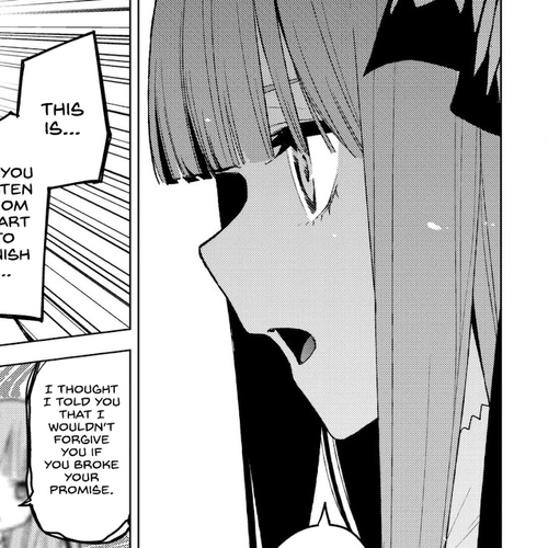 Go-Toubun no Hanayome Chapter 44: Seven Goodbyes ⑥ cover