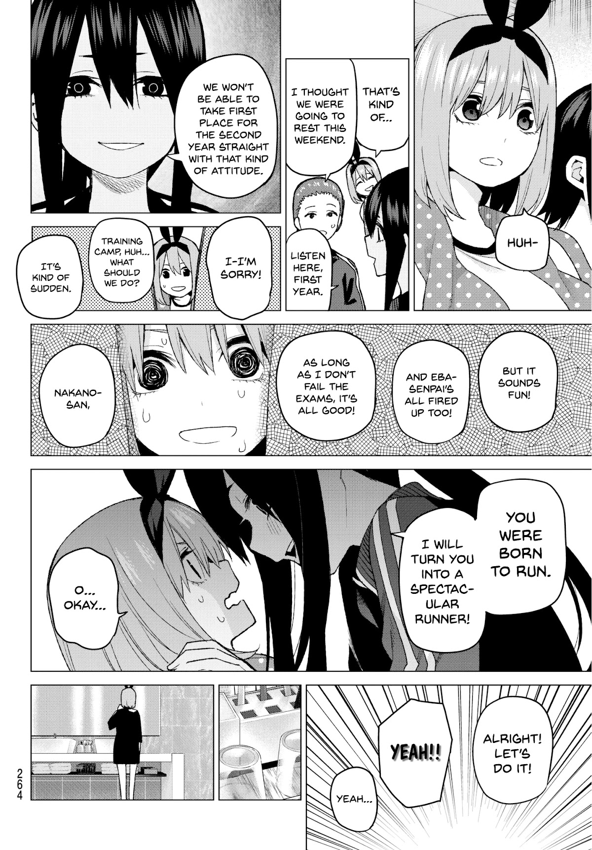 Go-Toubun no Hanayome Chapter 45 page 12 - Chapter 45: Seven Goodbyes ⑦
