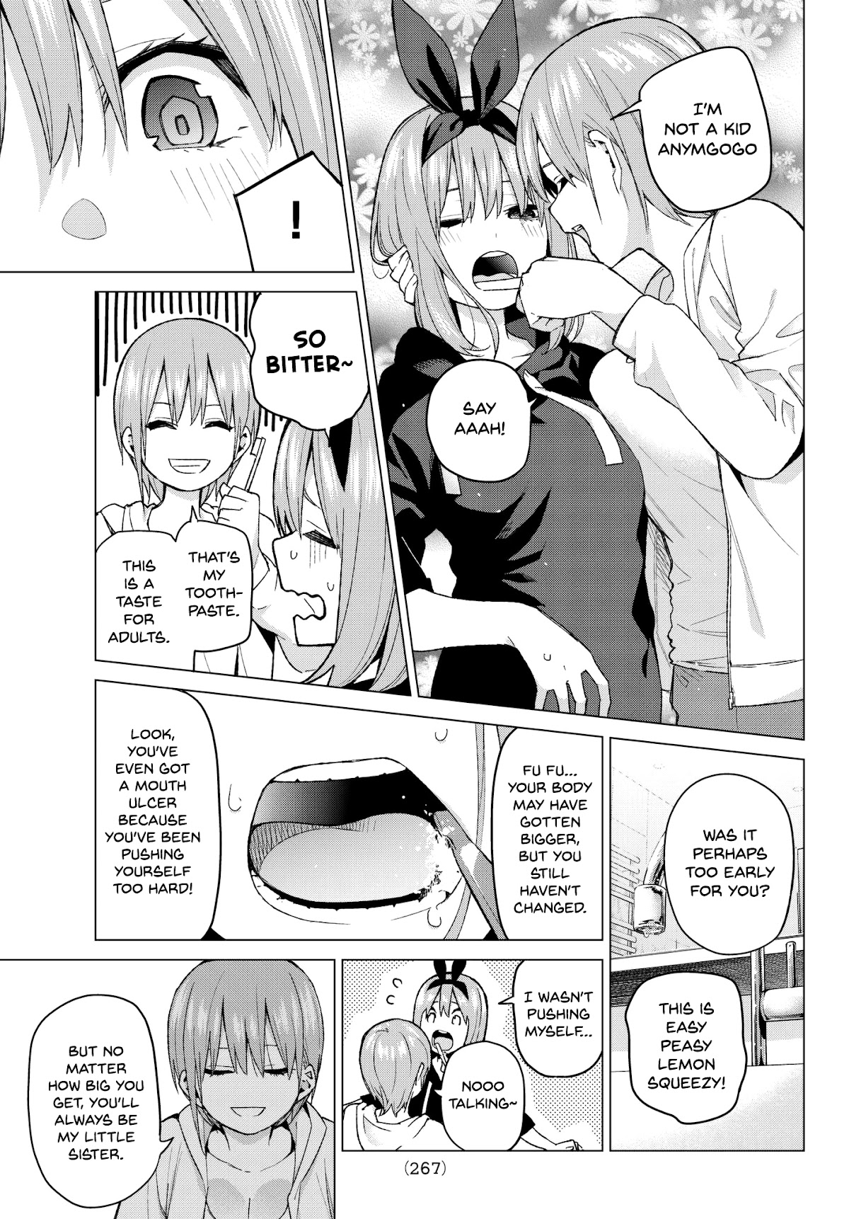 Go-Toubun no Hanayome Chapter 45 page 15 - Chapter 45: Seven Goodbyes ⑦