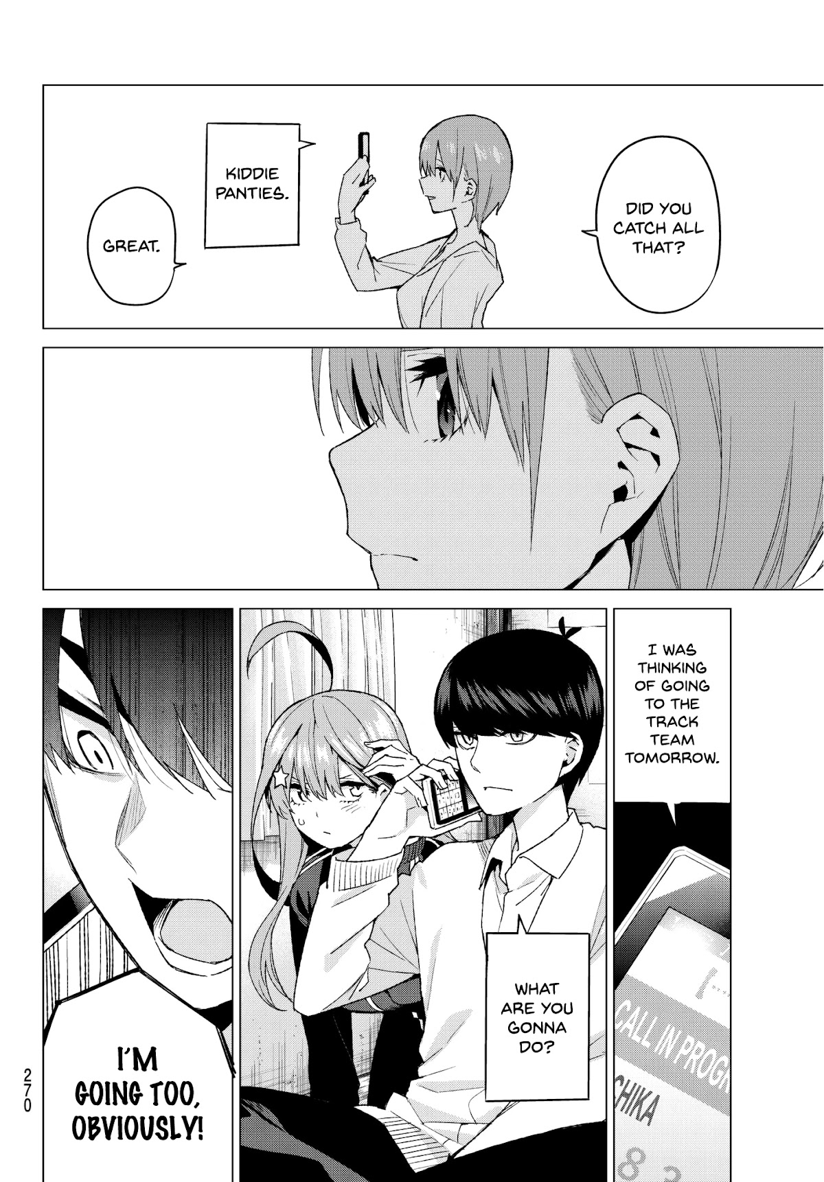 Go-Toubun no Hanayome Chapter 45 page 18 - Chapter 45: Seven Goodbyes ⑦
