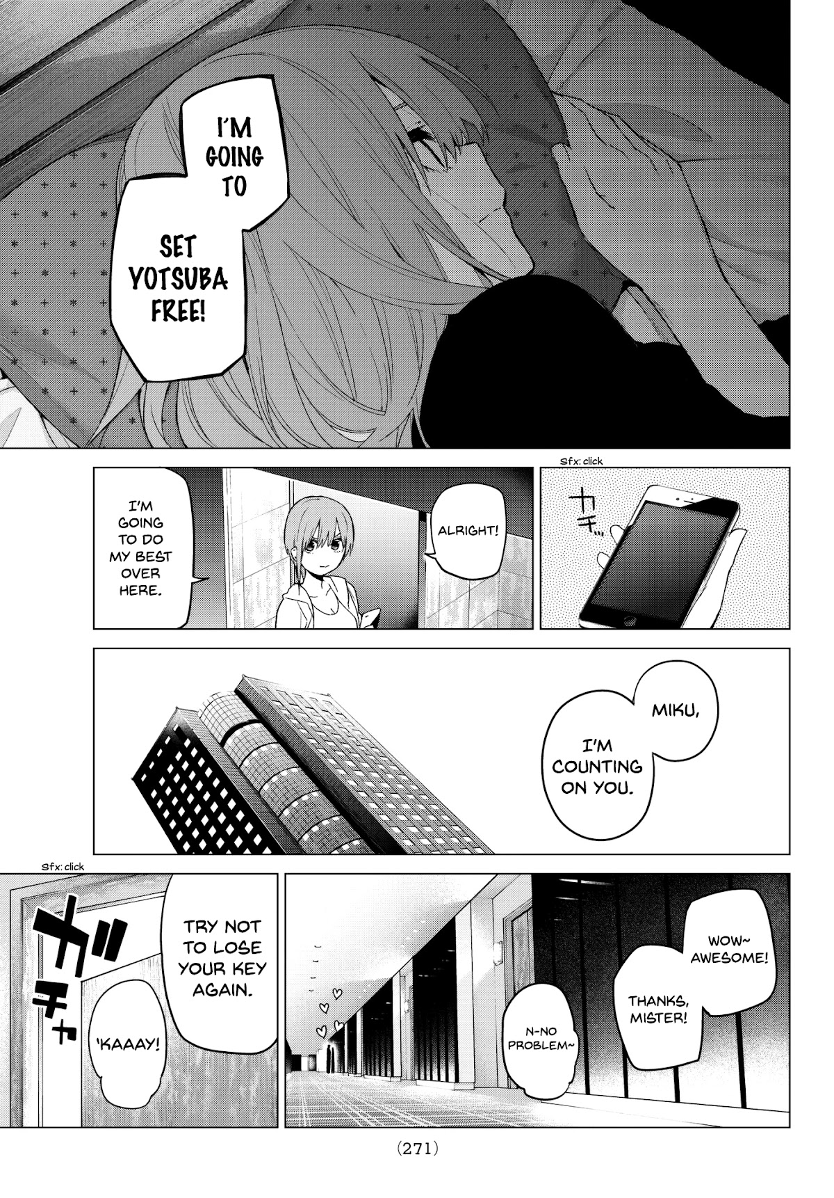 Go-Toubun no Hanayome Chapter 45 page 19 - Chapter 45: Seven Goodbyes ⑦