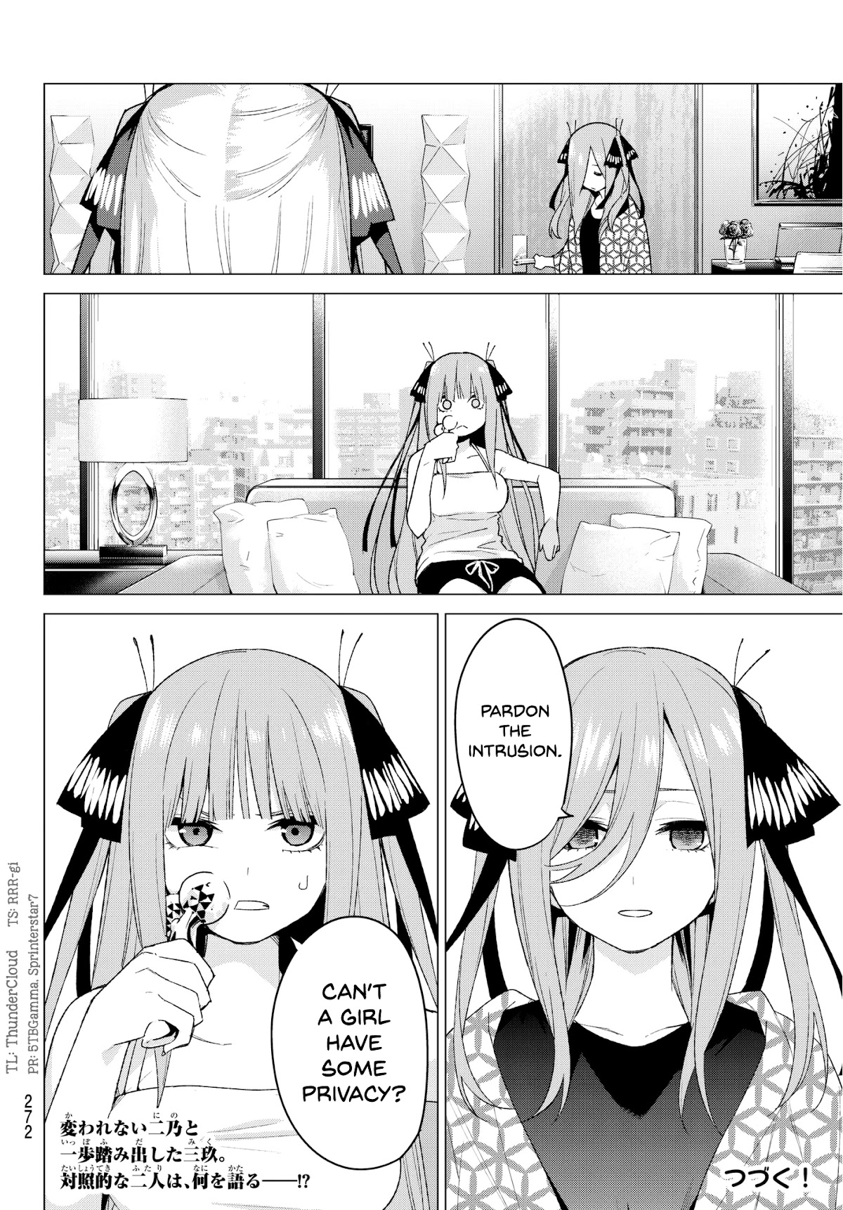 Go-Toubun no Hanayome Chapter 45 page 20 - Chapter 45: Seven Goodbyes ⑦
