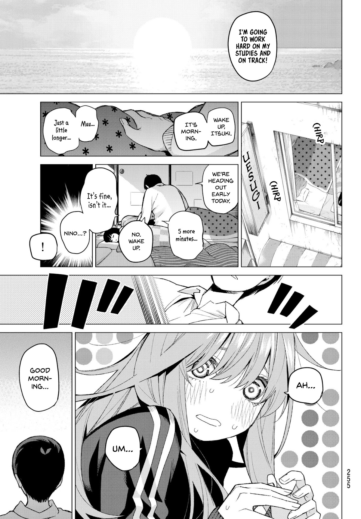 Go-Toubun no Hanayome Chapter 45 page 3 - Chapter 45: Seven Goodbyes ⑦