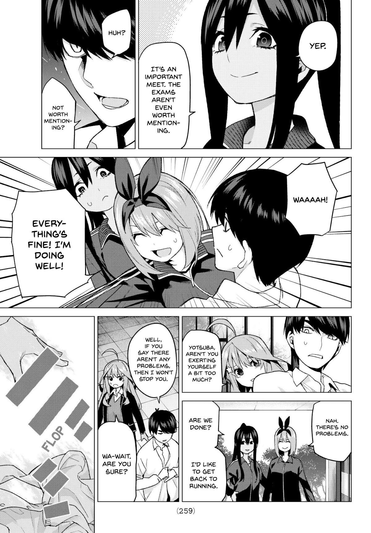 Go-Toubun no Hanayome Chapter 45 page 7 - Chapter 45: Seven Goodbyes ⑦