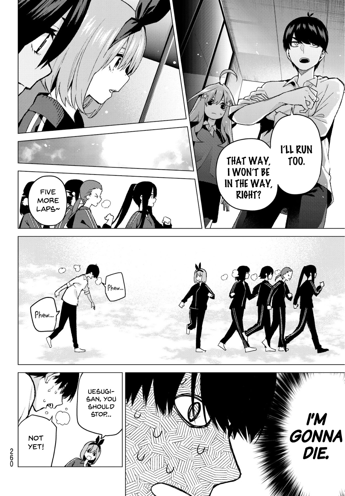 Go-Toubun no Hanayome Chapter 45 page 8 - Chapter 45: Seven Goodbyes ⑦