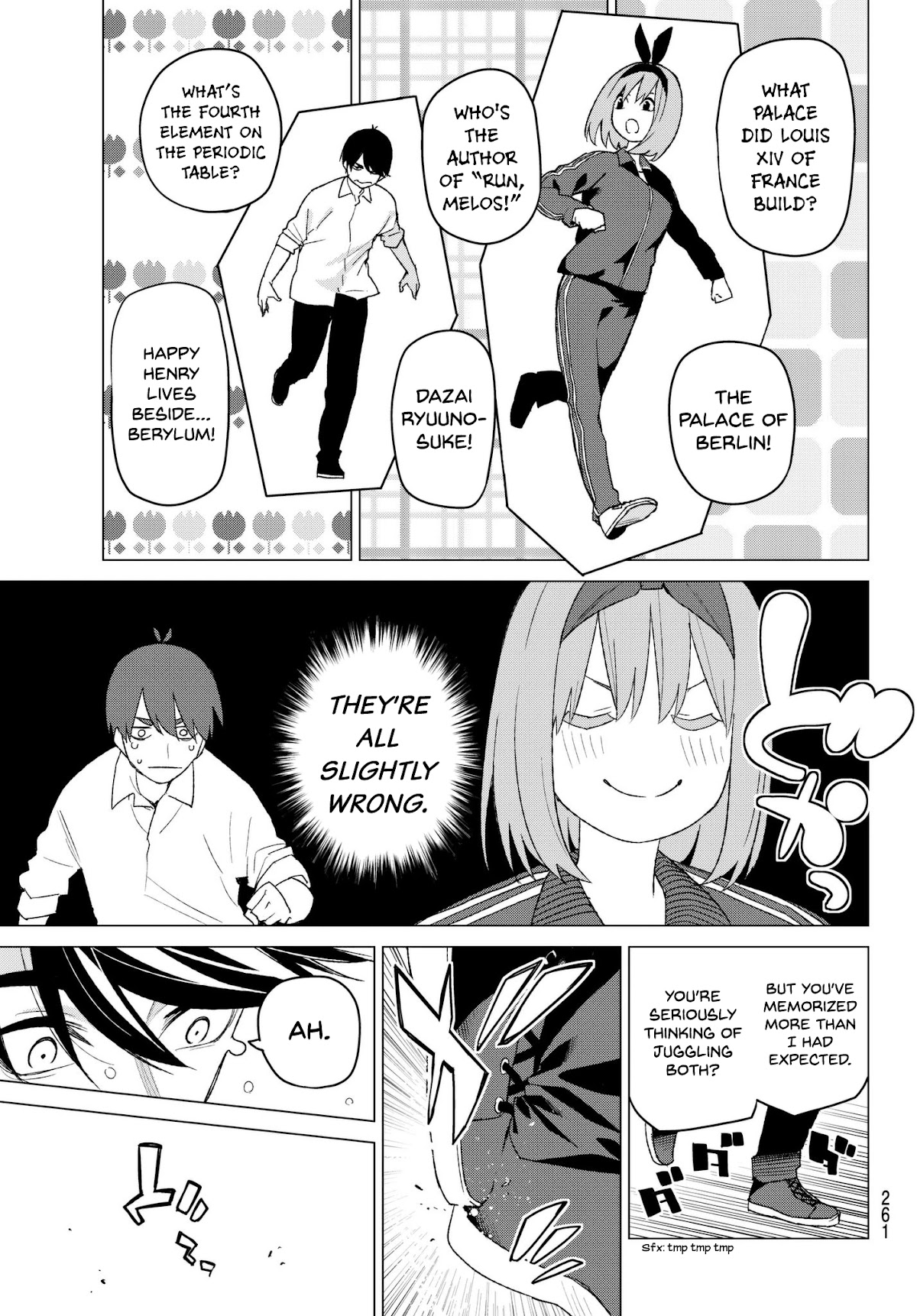 Go-Toubun no Hanayome Chapter 45 page 9 - Chapter 45: Seven Goodbyes ⑦