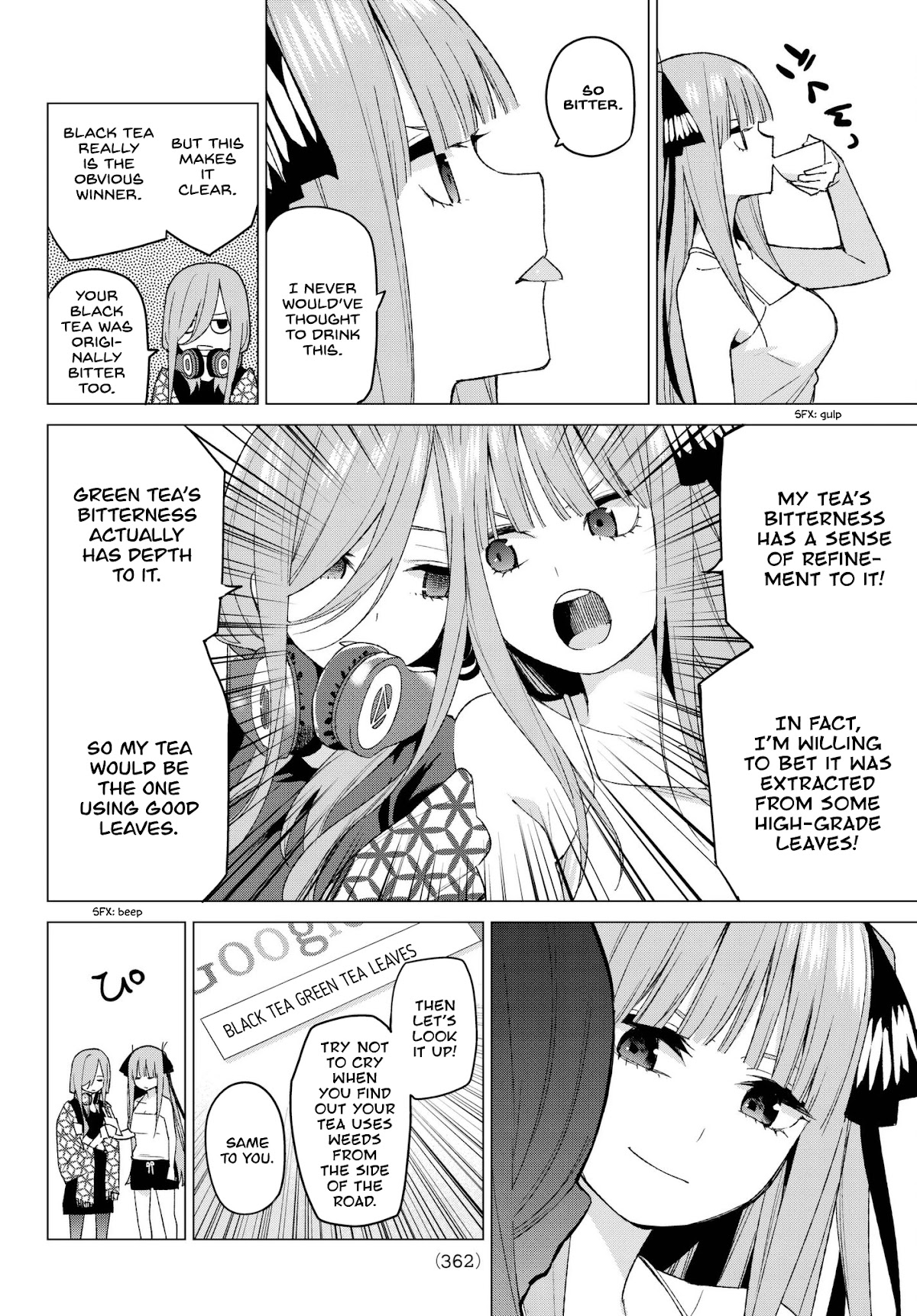 Go-Toubun no Hanayome Chapter 46 page 13 - Chapter 46: Seven Goodbyes ⑧