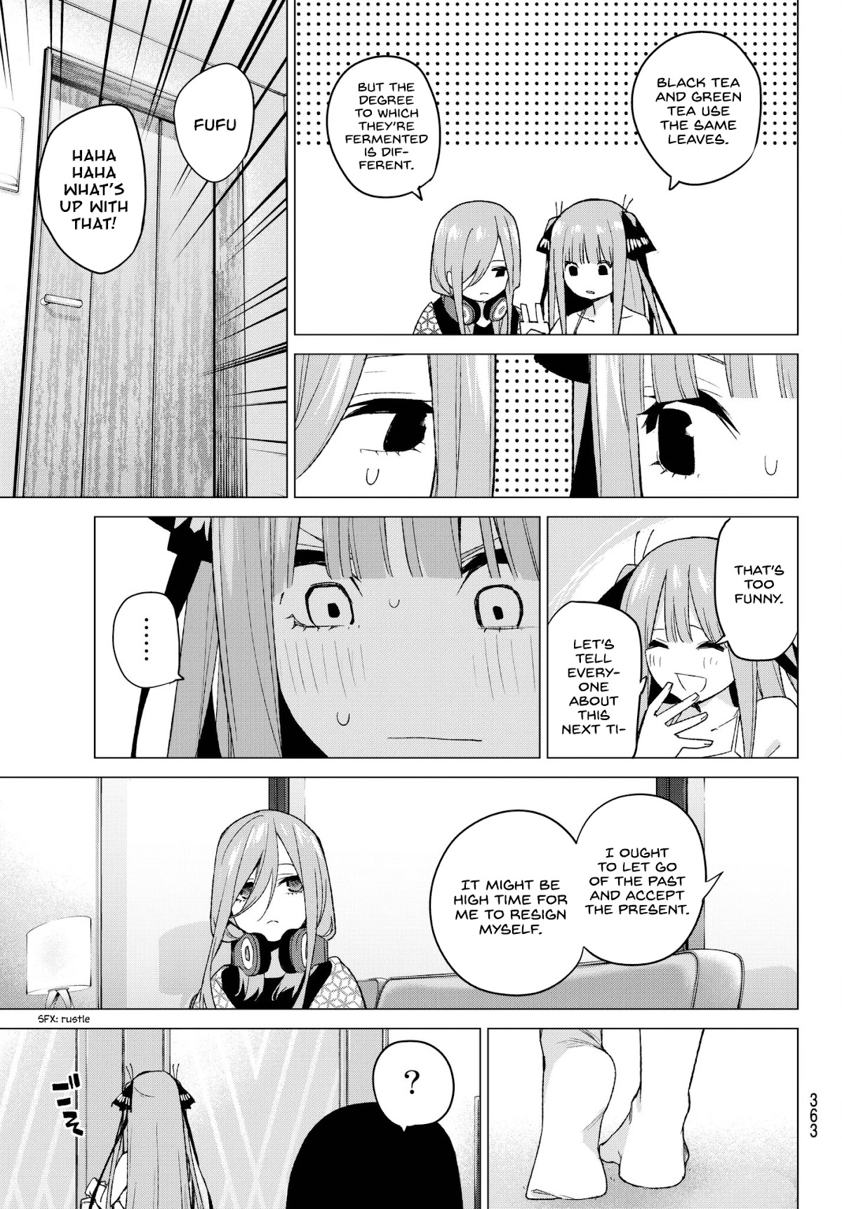 Go-Toubun no Hanayome Chapter 46 page 14 - Chapter 46: Seven Goodbyes ⑧