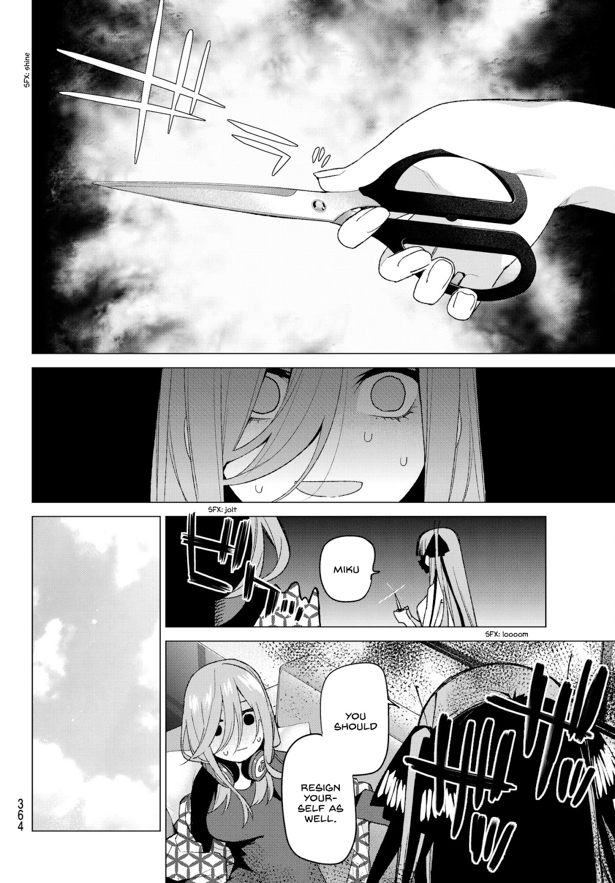 Go-Toubun no Hanayome Chapter 46 page 15 - Chapter 46: Seven Goodbyes ⑧
