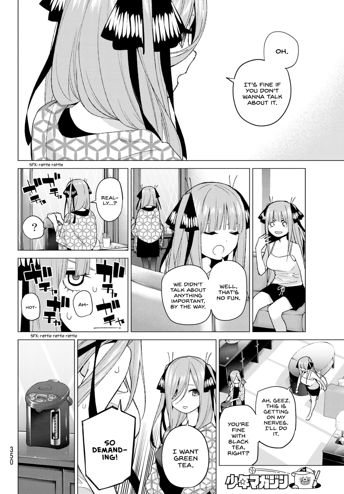 Go-Toubun no Hanayome Chapter 46 page 2 - Chapter 46: Seven Goodbyes ⑧
