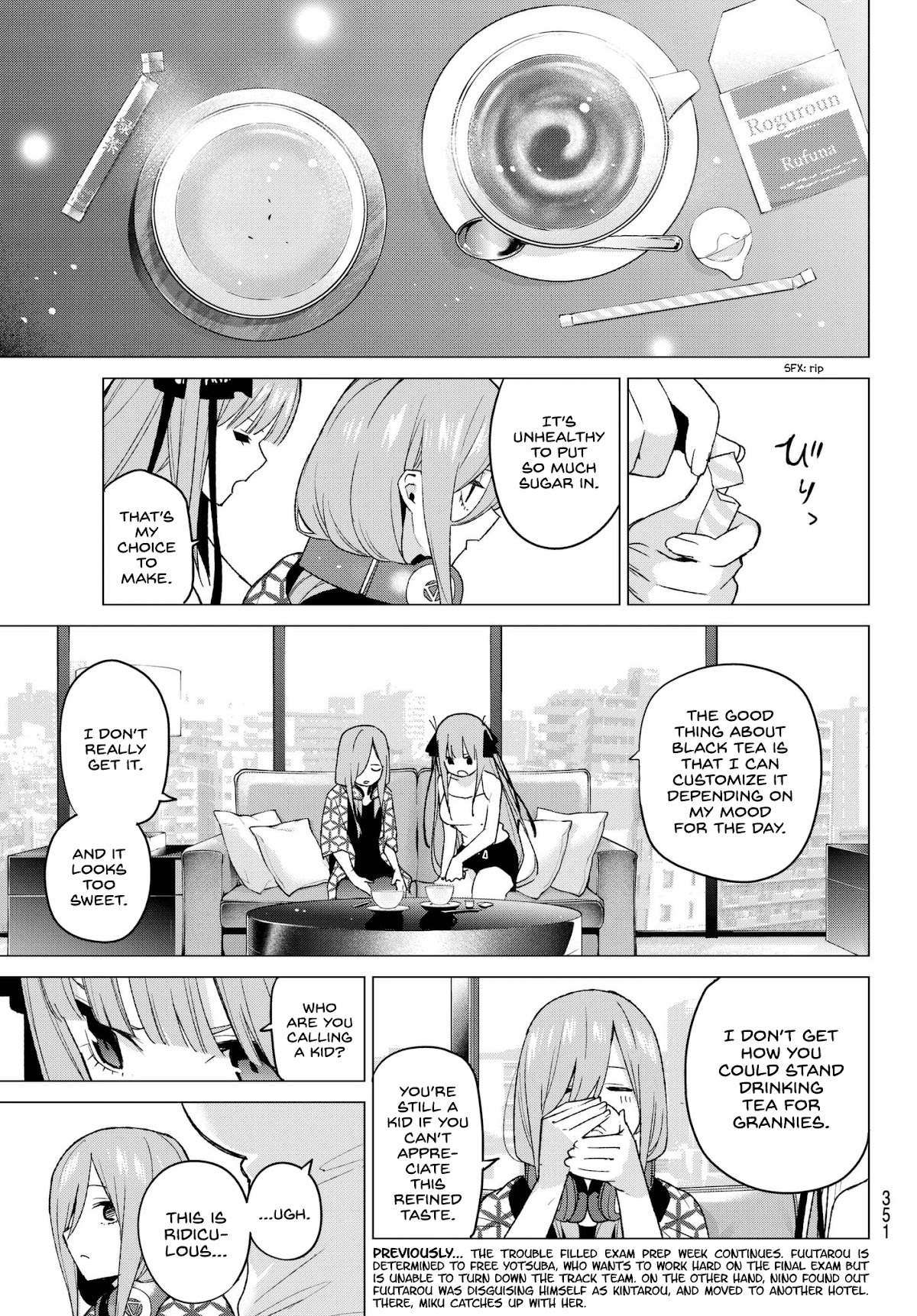 Go-Toubun no Hanayome Chapter 46 page 3 - Chapter 46: Seven Goodbyes ⑧