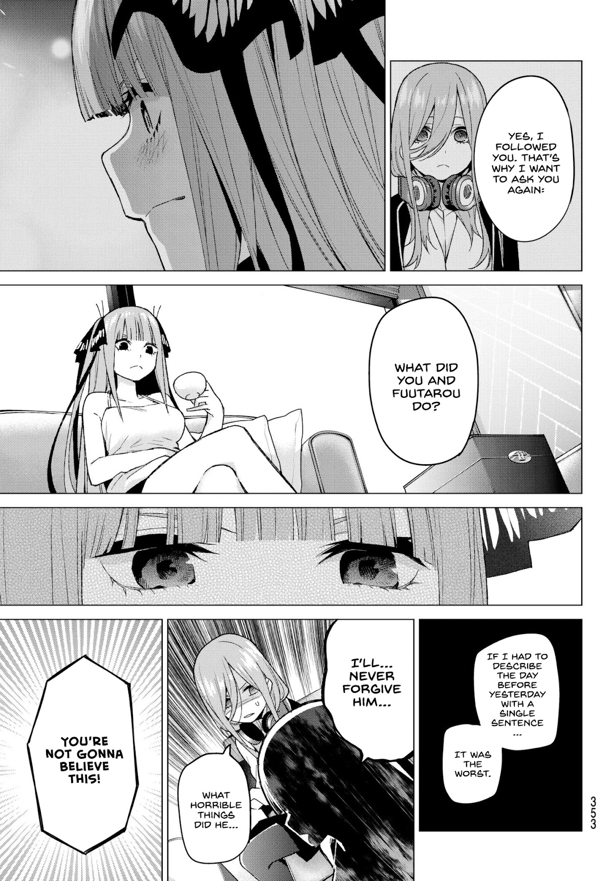 Go-Toubun no Hanayome Chapter 46 page 5 - Chapter 46: Seven Goodbyes ⑧