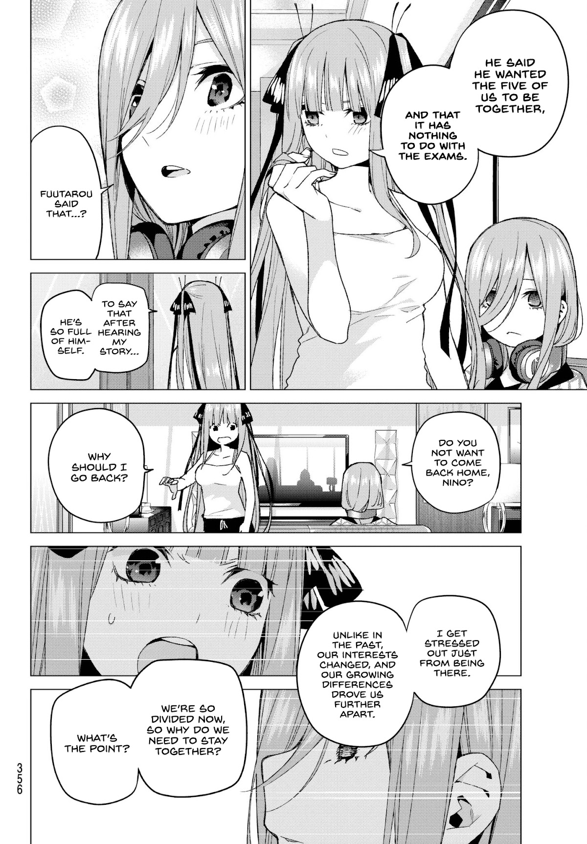 Go-Toubun no Hanayome Chapter 46 page 8 - Chapter 46: Seven Goodbyes ⑧