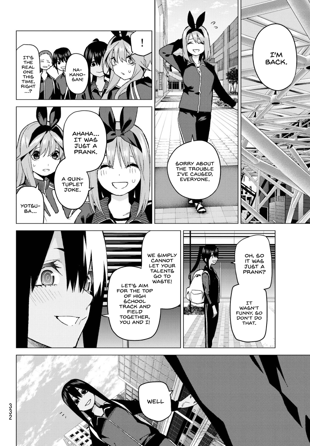 Go-Toubun no Hanayome Chapter 47 page 10 - Chapter 47: Seven Goodbyes ⑨