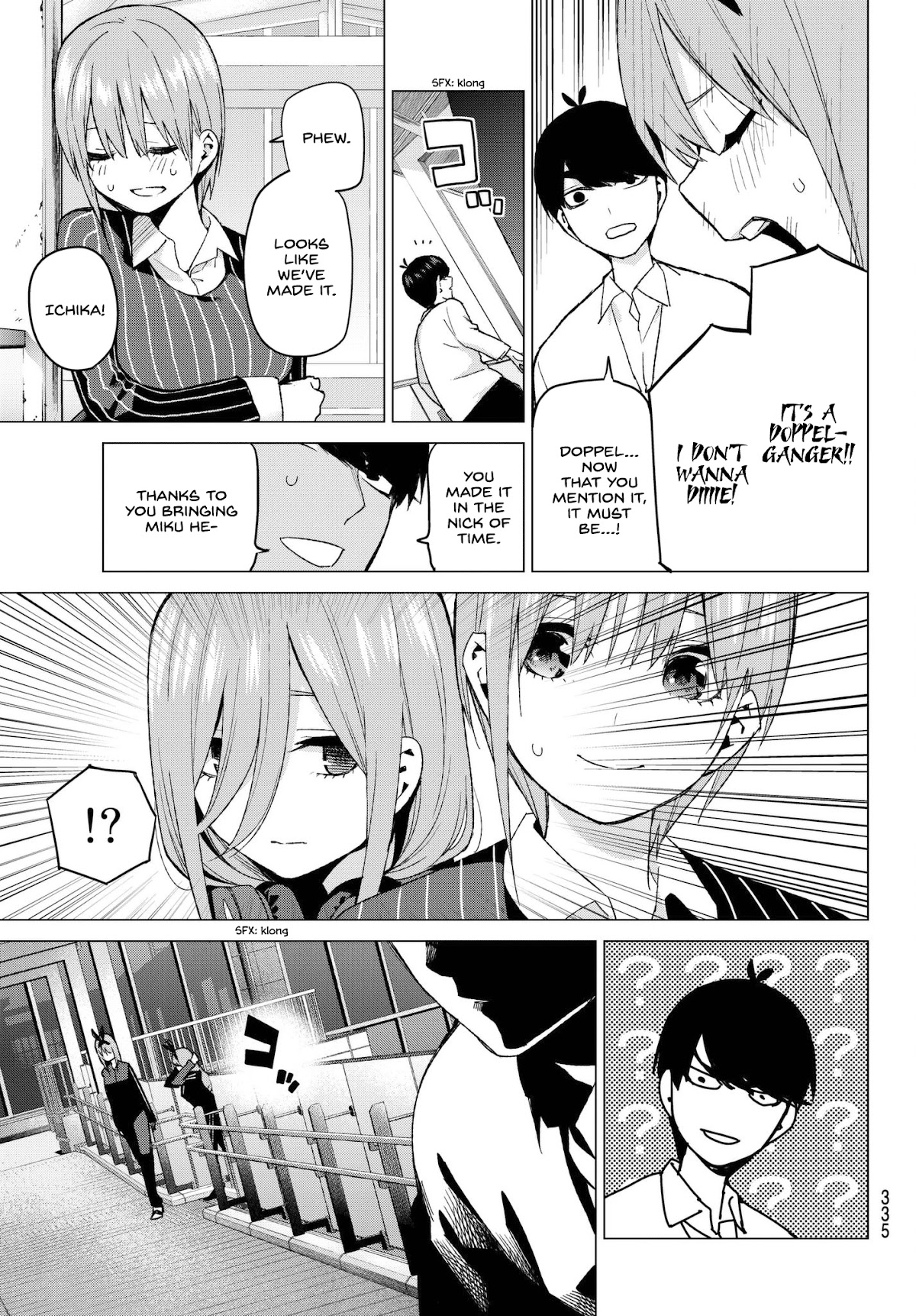 Go-Toubun no Hanayome Chapter 47 page 13 - Chapter 47: Seven Goodbyes ⑨