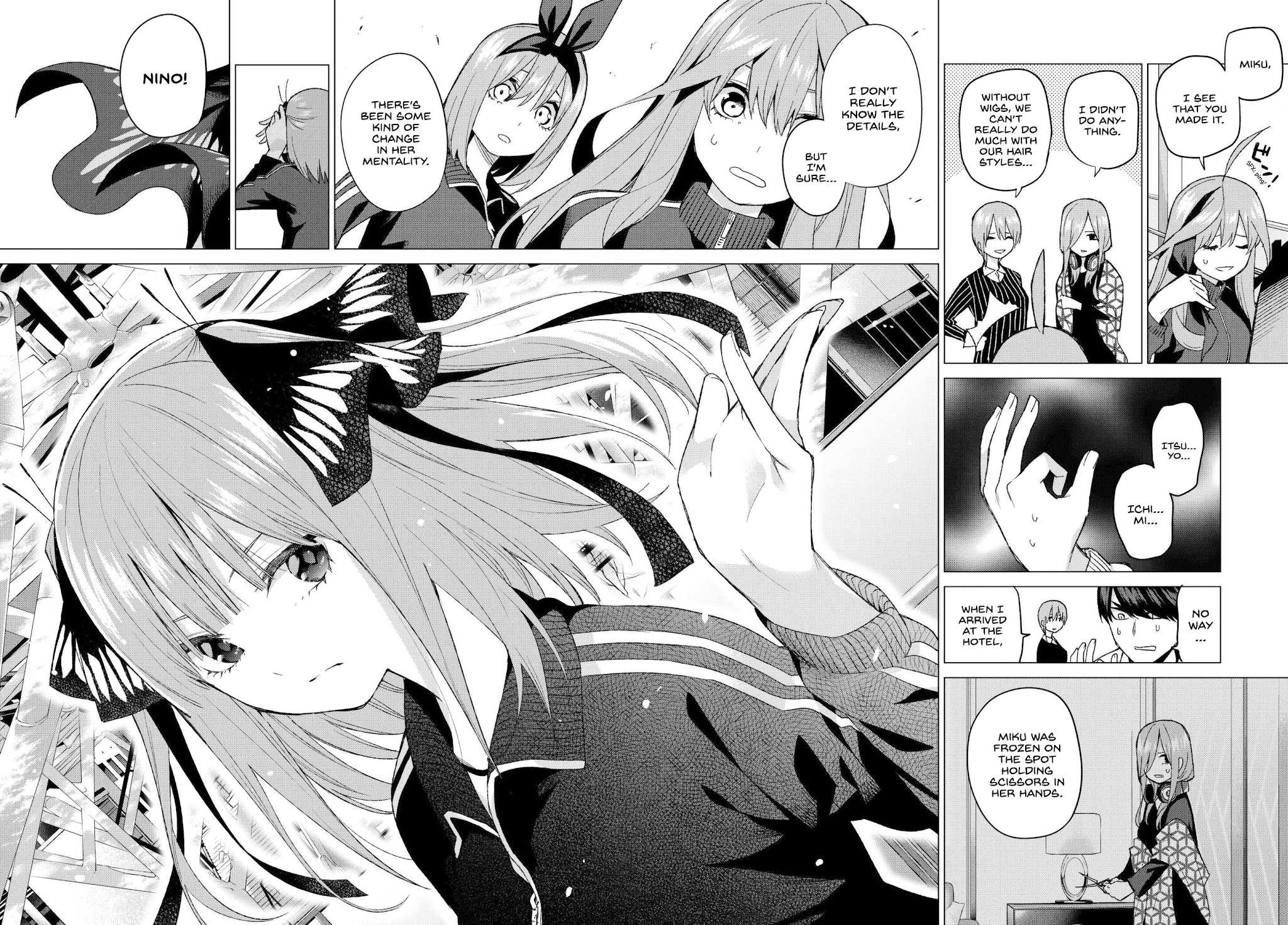 Go-Toubun no Hanayome Chapter 47 page 14 - Chapter 47: Seven Goodbyes ⑨