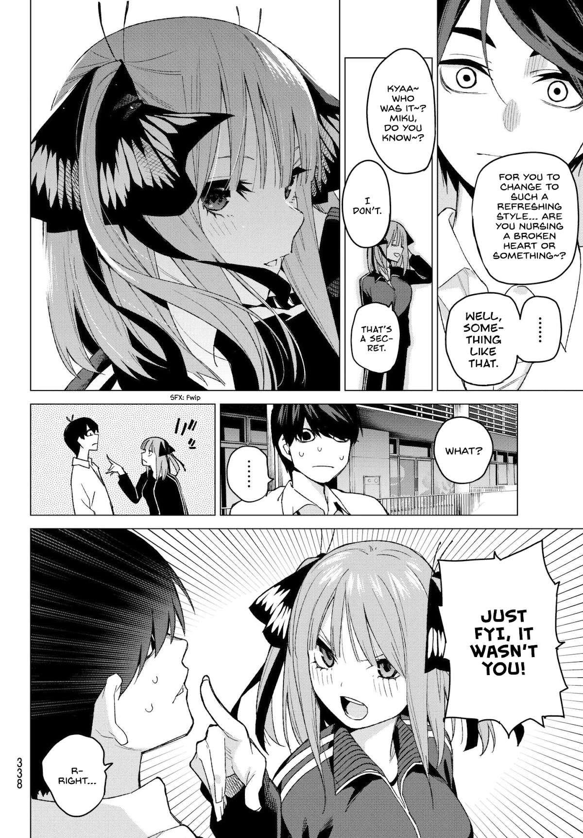 Go-Toubun no Hanayome Chapter 47 page 15 - Chapter 47: Seven Goodbyes ⑨