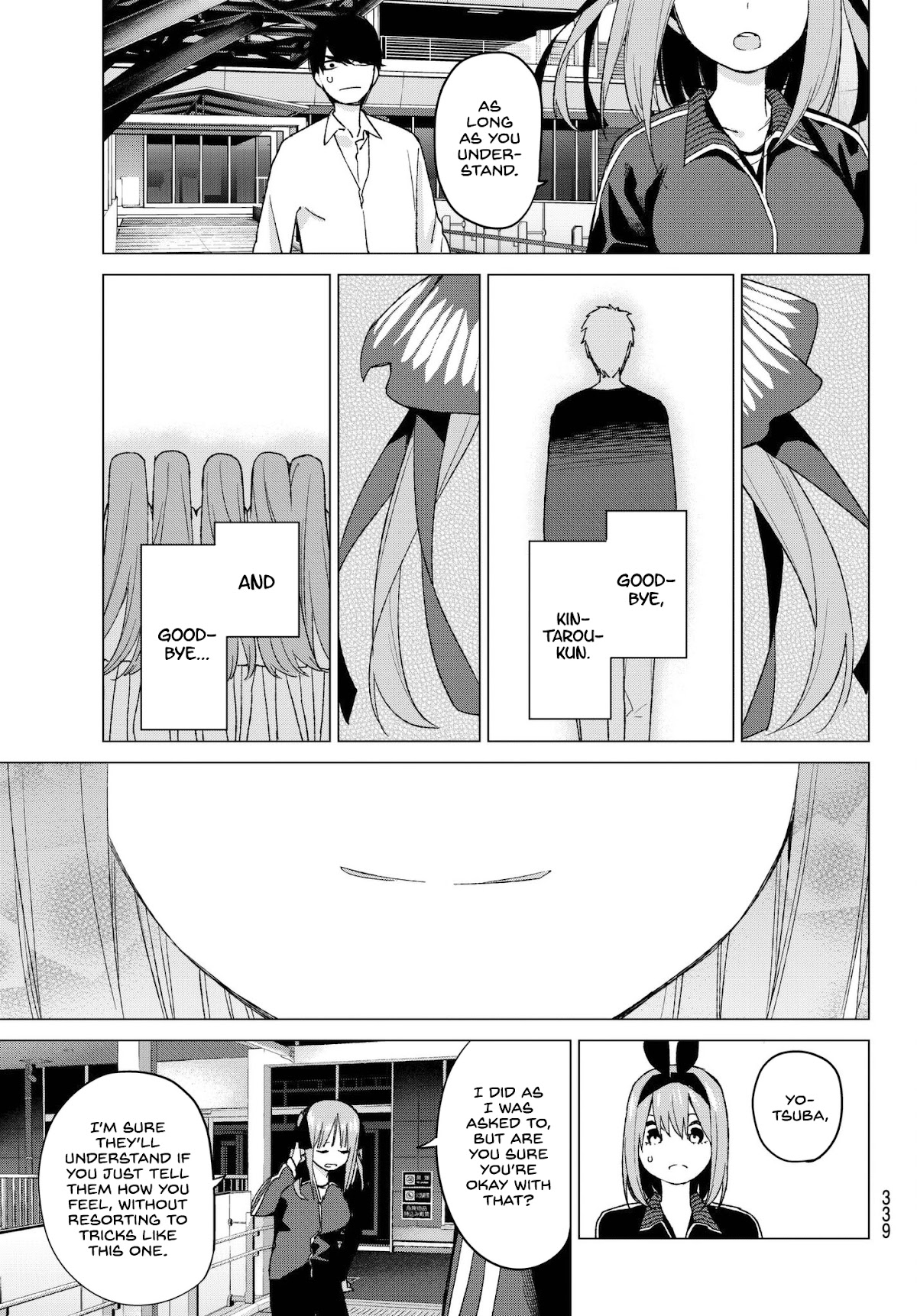 Go-Toubun no Hanayome Chapter 47 page 16 - Chapter 47: Seven Goodbyes ⑨